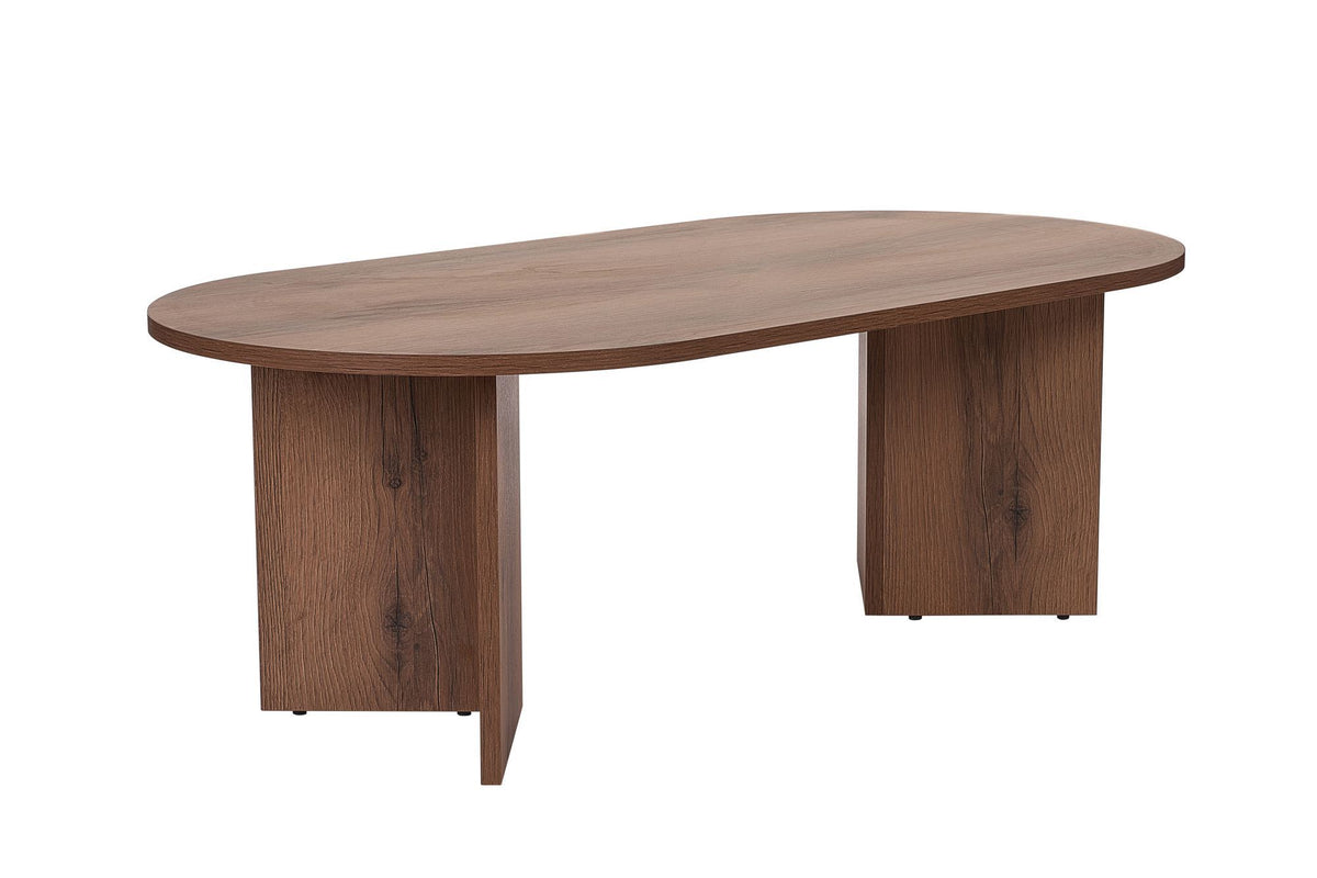 Sable Sofatisch - Walnuss in Walnuss präsentiert im Onlineshop von KAQTU Design AG. Couchtisch ist von Nordure