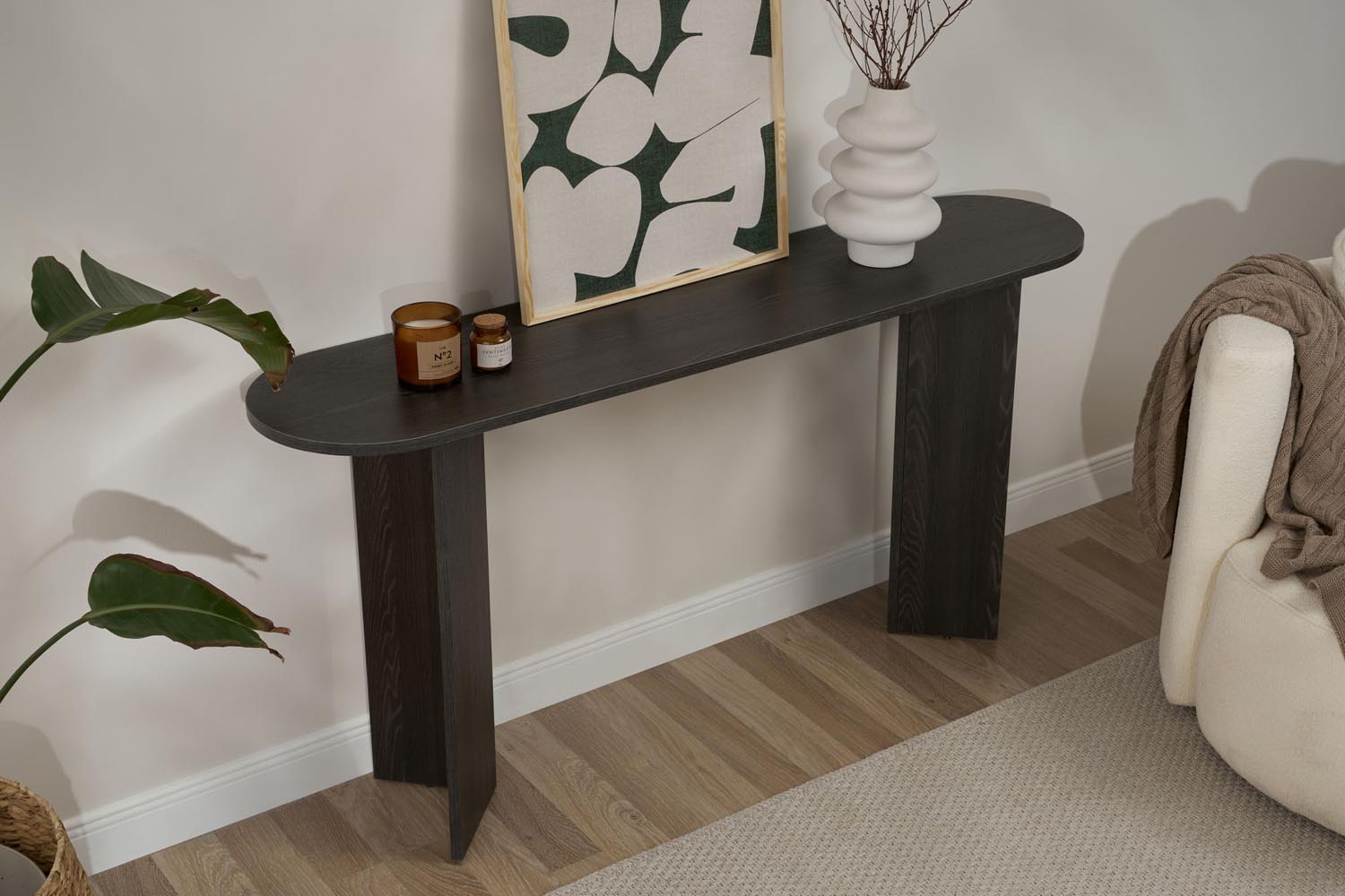 Sira - Lumiere Black in Lumiere Schwarz präsentiert im Onlineshop von KAQTU Design AG. Sideboard ist von Nordure