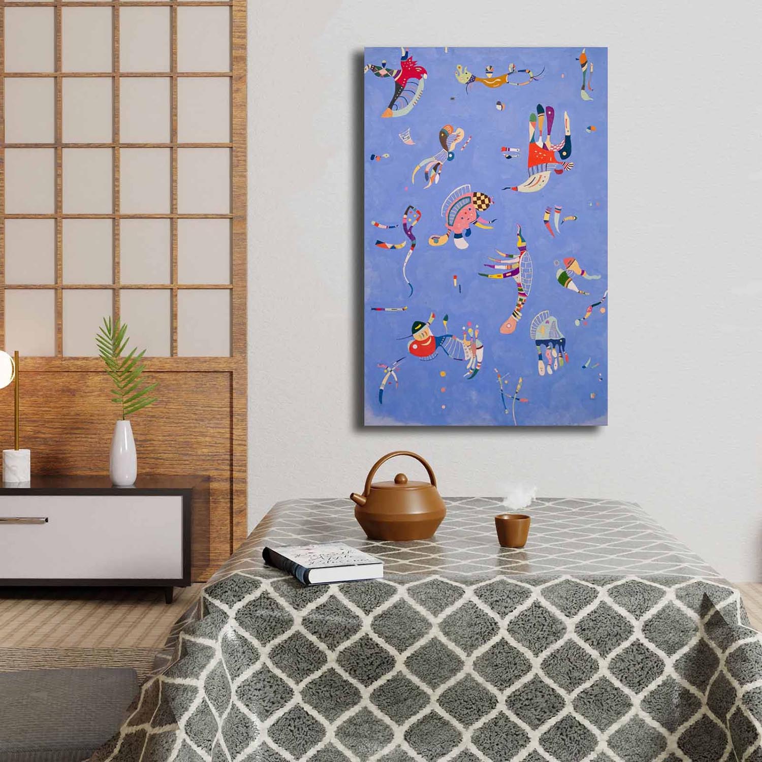 4570KANDINSKY033 in Mehrfarbig präsentiert im Onlineshop von KAQTU Design AG. Bild ist von Wallity