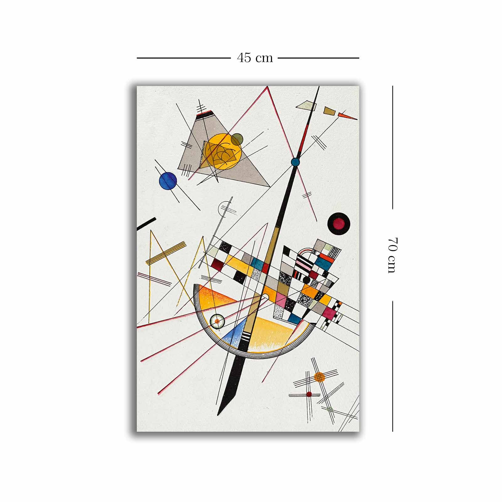 4570KANDINSKY034 in Mehrfarbig präsentiert im Onlineshop von KAQTU Design AG. Bild ist von Wallity