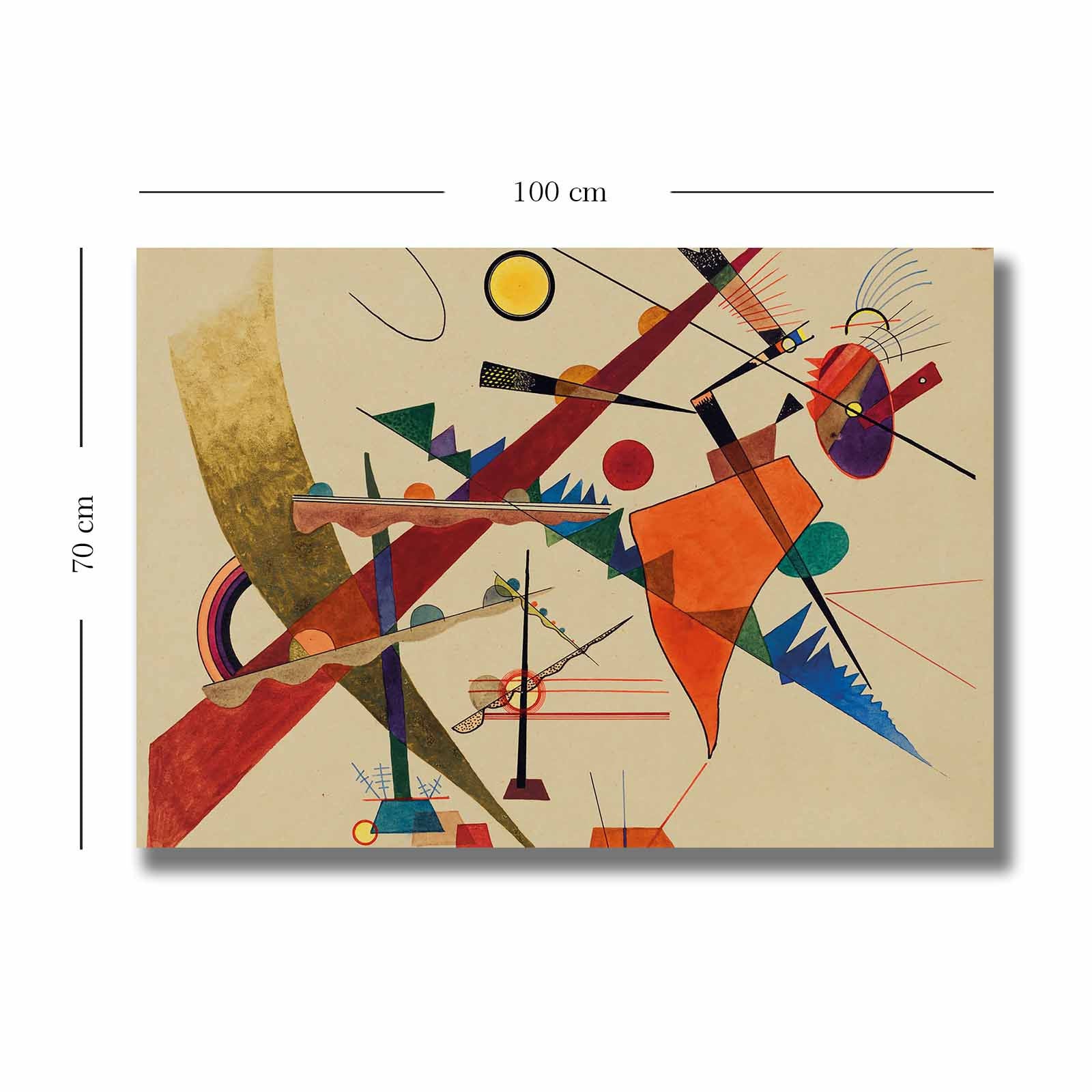 70100KANDINSKY003 in Mehrfarbig präsentiert im Onlineshop von KAQTU Design AG. Bild ist von Wallity