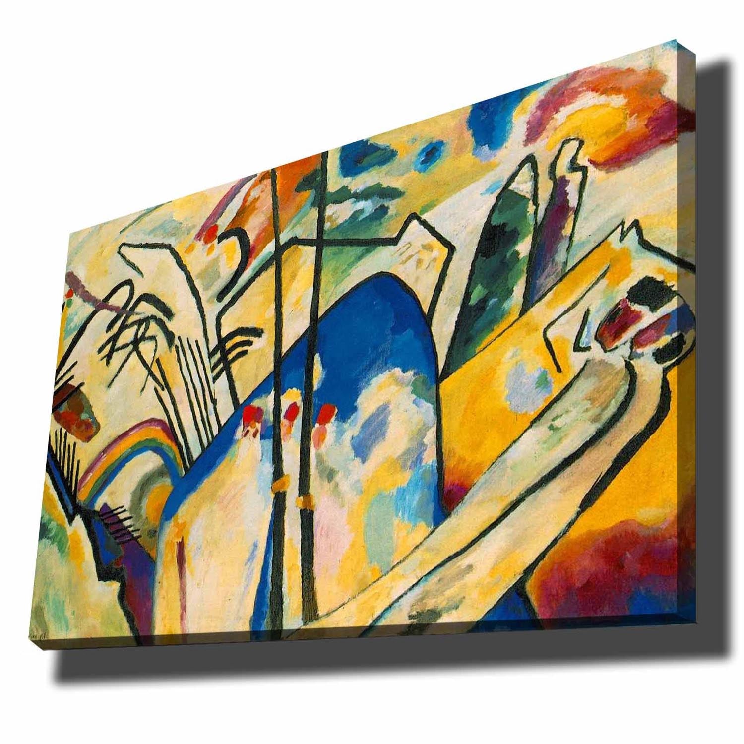 70100KANDINSKY007 in Mehrfarbig präsentiert im Onlineshop von KAQTU Design AG. Bild ist von Wallity