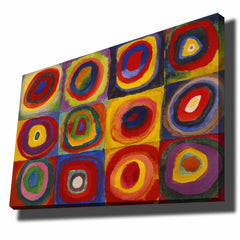 Wassily Kandinsky Leinwandbild 70 x 100 cm Motiv 4