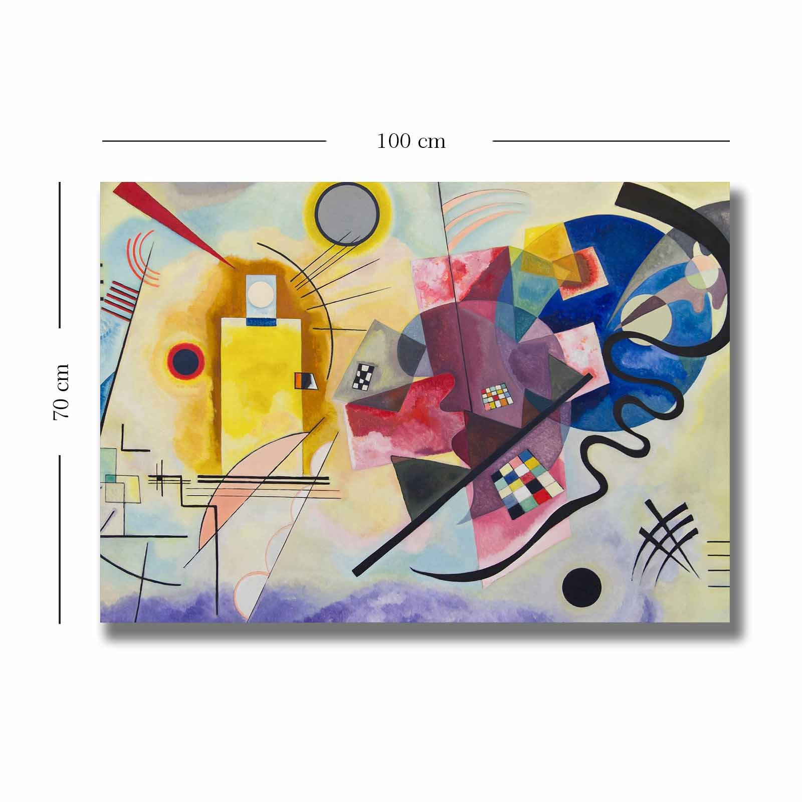70100KANDINSKY028 in Mehrfarbig präsentiert im Onlineshop von KAQTU Design AG. Bild ist von Wallity