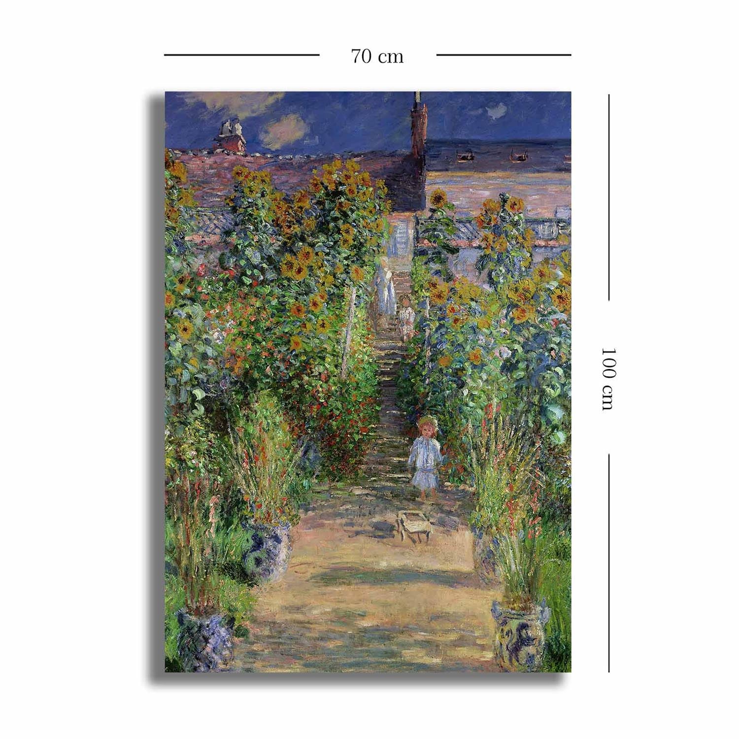 70100MONET019 in Mehrfarbig präsentiert im Onlineshop von KAQTU Design AG. Bild ist von Wallity