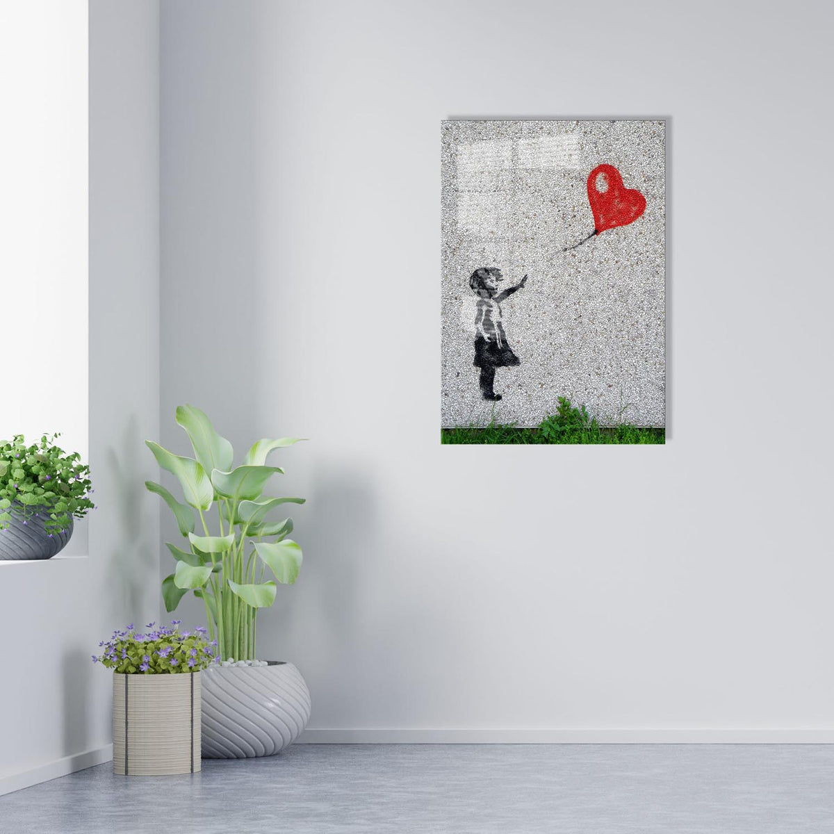 UV Bild - Mehrfarbig in Mehrfarbig präsentiert im Onlineshop von KAQTU Design AG. Bild ist von Wallity