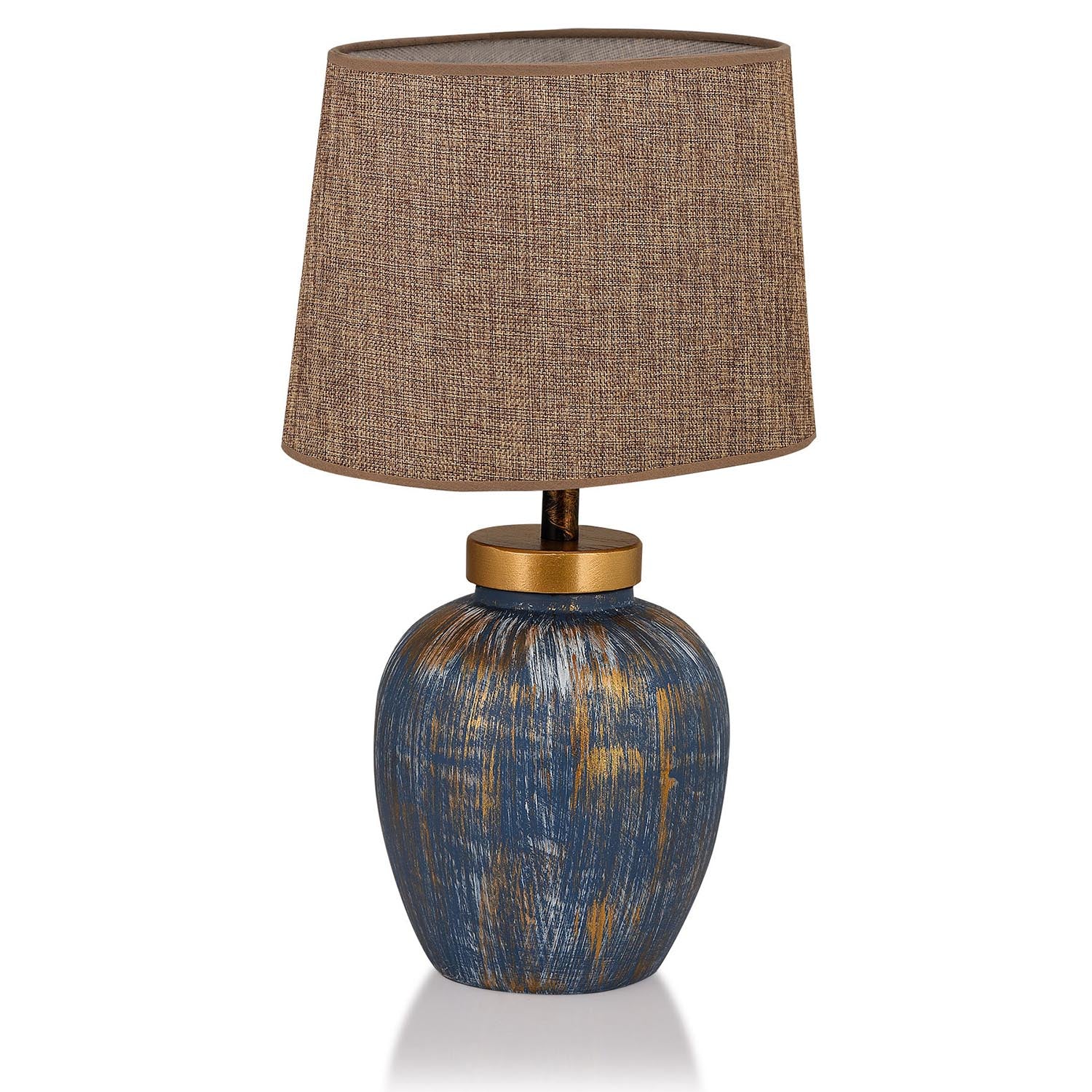 TM167 in Blau Braown präsentiert im Onlineshop von KAQTU Design AG. Tischleuchte ist von Opviq