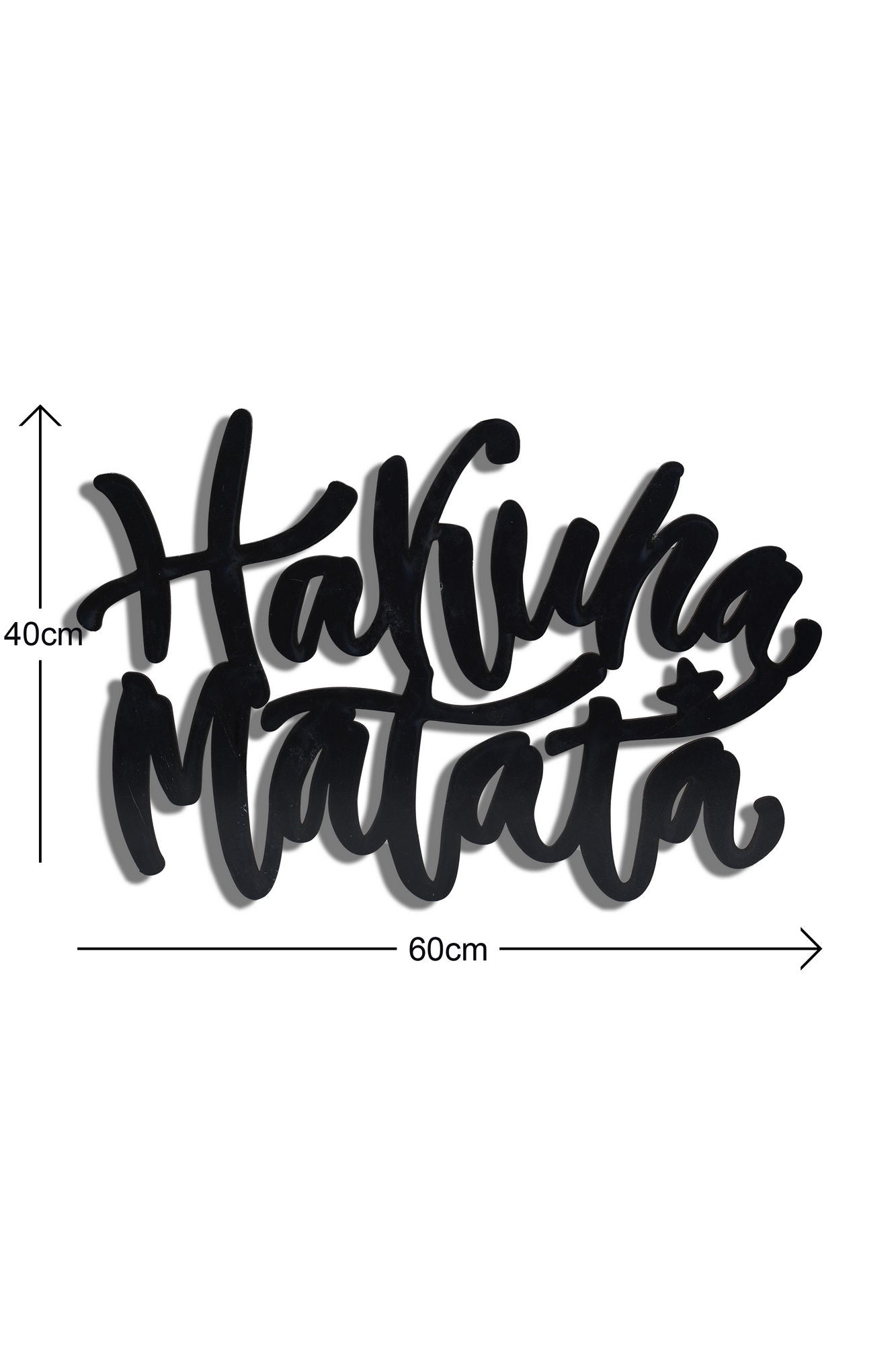 Hakuna Matata - Yellow in Gelb präsentiert im Onlineshop von KAQTU Design AG. Wandleuchte ist von Wallity