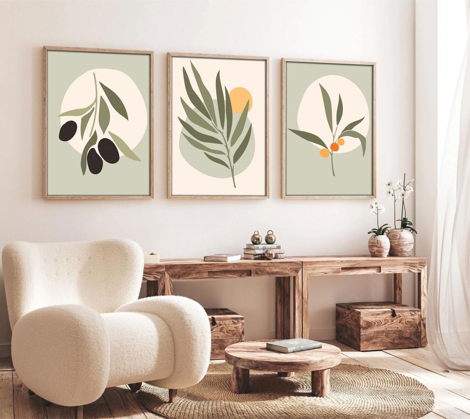 Huhu116 - 70 x 50 in Mehrfarbig präsentiert im Onlineshop von KAQTU Design AG. Bild ist von Wallity