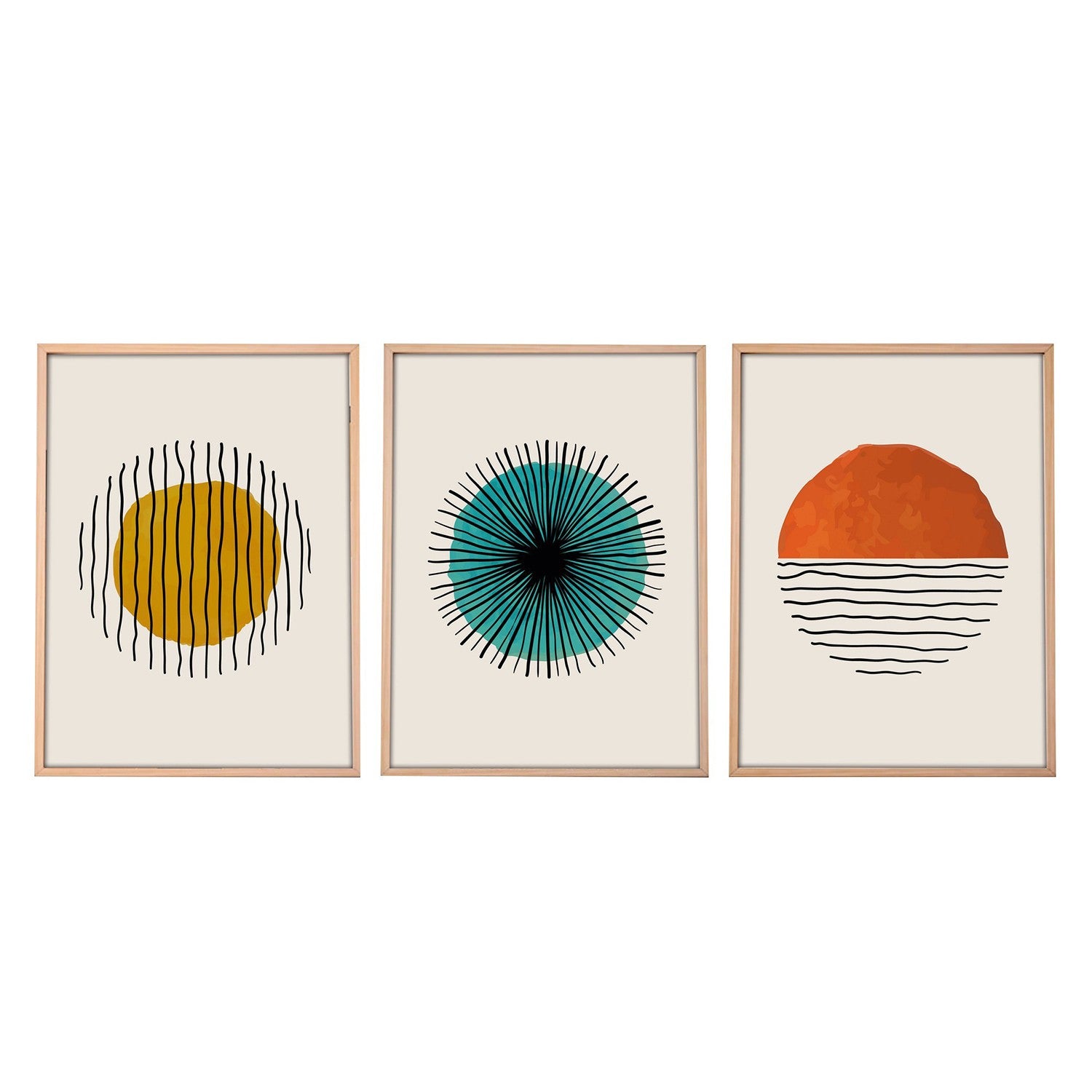 Huhu12 - 70 x 50 in Mehrfarbig präsentiert im Onlineshop von KAQTU Design AG. Bild ist von Wallity