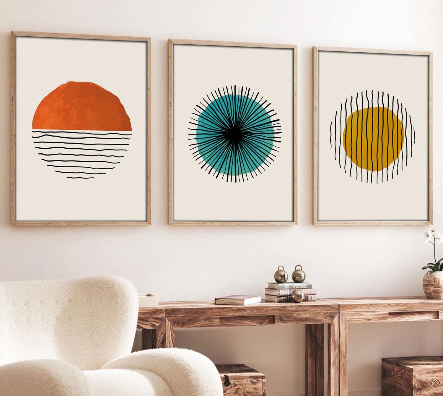Huhu12 - 70 x 50 in Mehrfarbig präsentiert im Onlineshop von KAQTU Design AG. Bild ist von Wallity