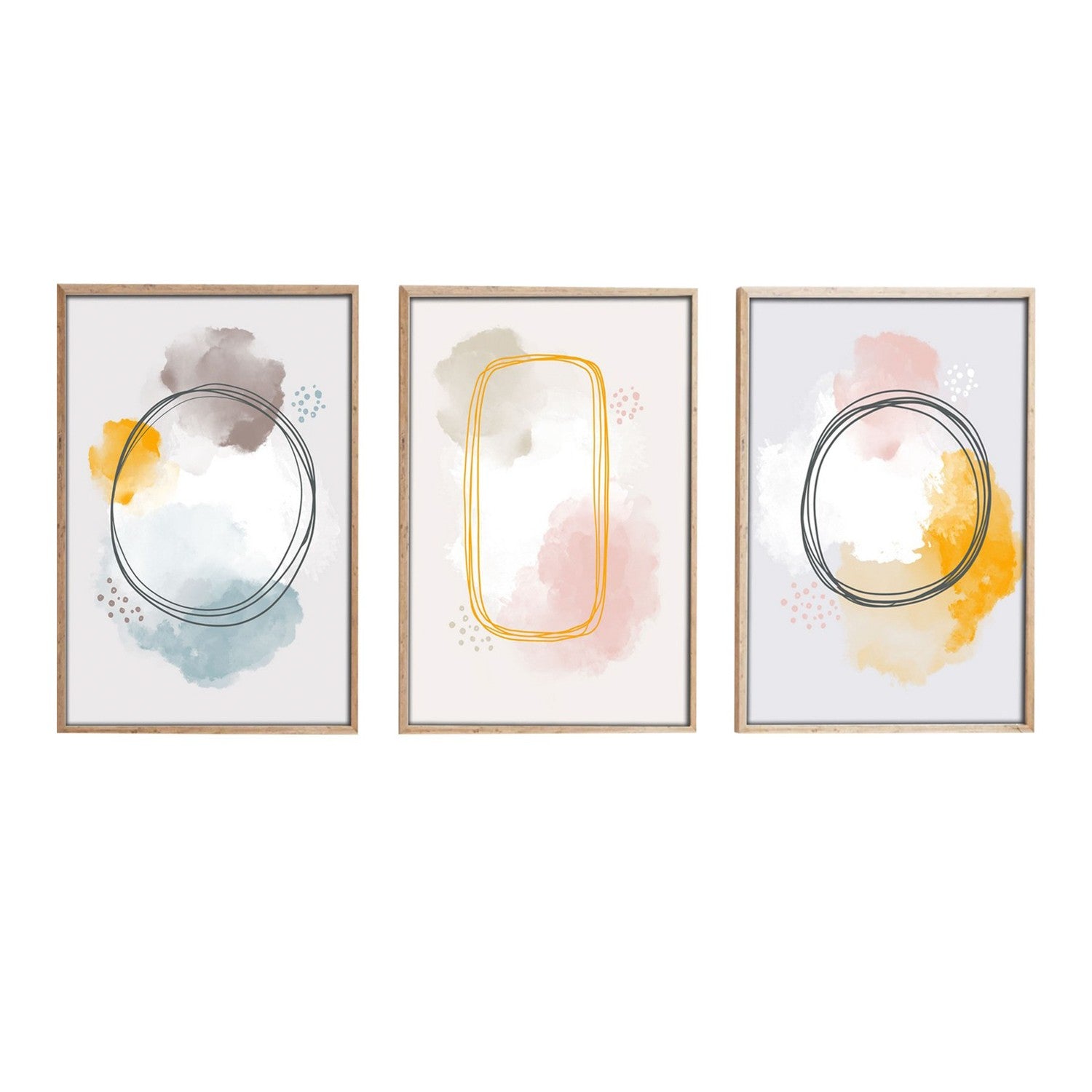 Huhu125 - 70 x 50 in Mehrfarbig präsentiert im Onlineshop von KAQTU Design AG. Bild ist von Wallity