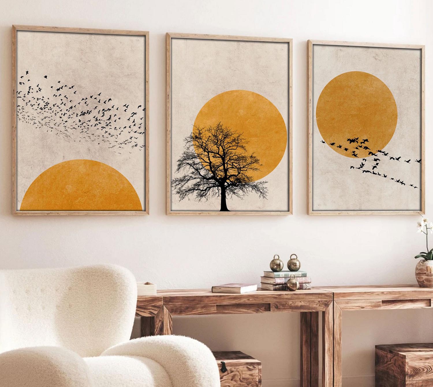 Huhu147 - 50 x 70 in Mehrfarbig präsentiert im Onlineshop von KAQTU Design AG. Bild ist von Wallity