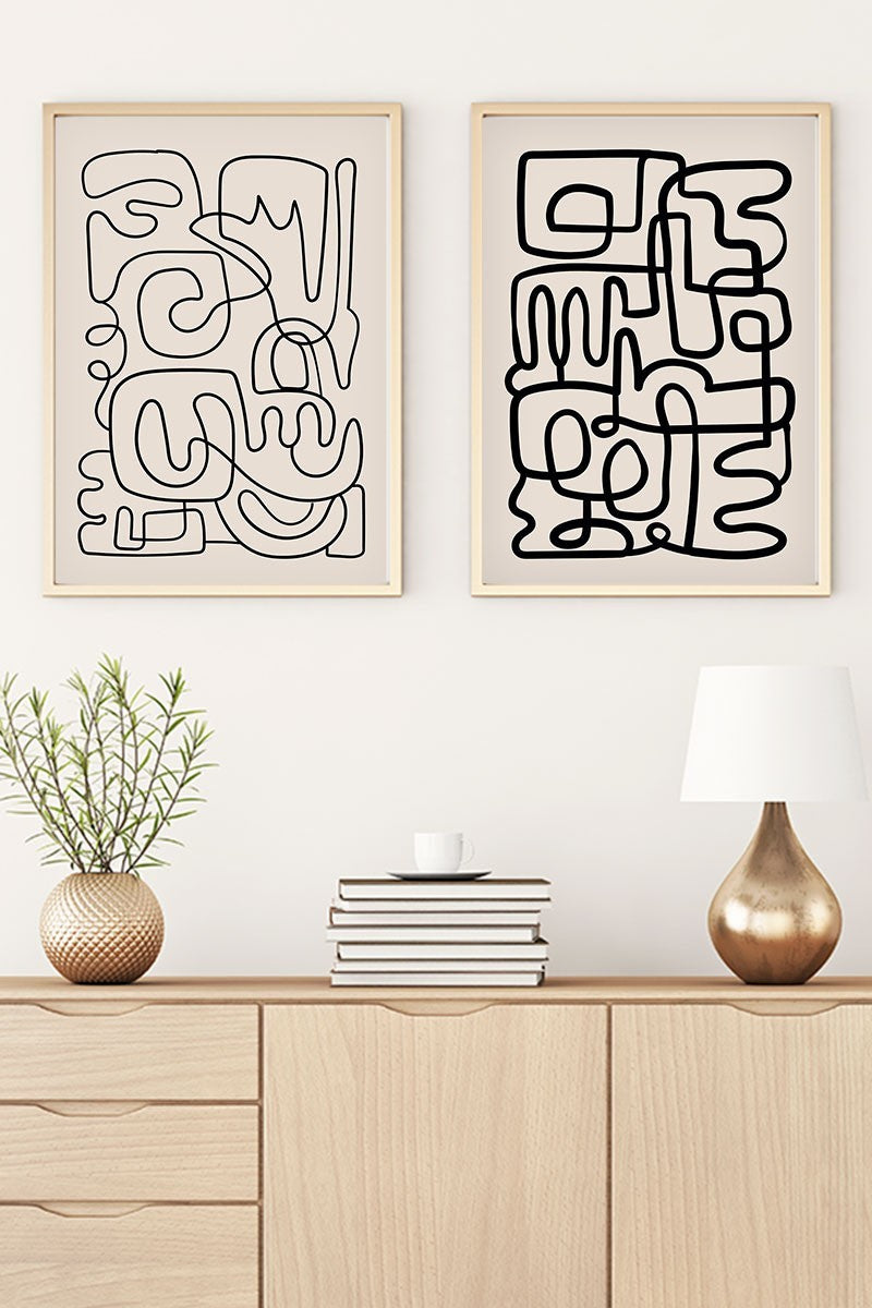 Huhu184 - 50 x 70 in Mehrfarbig präsentiert im Onlineshop von KAQTU Design AG. Bild ist von Wallity