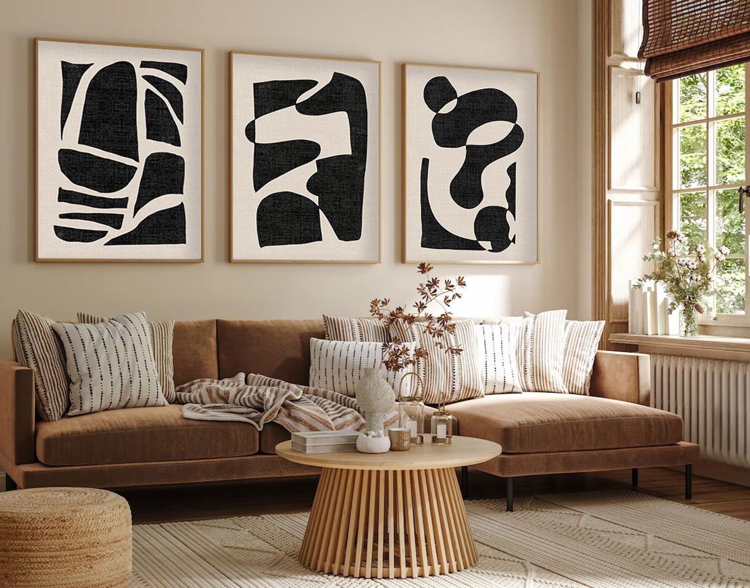 Huhu201 - 50 x 70 in Mehrfarbig präsentiert im Onlineshop von KAQTU Design AG. Bild ist von Wallity