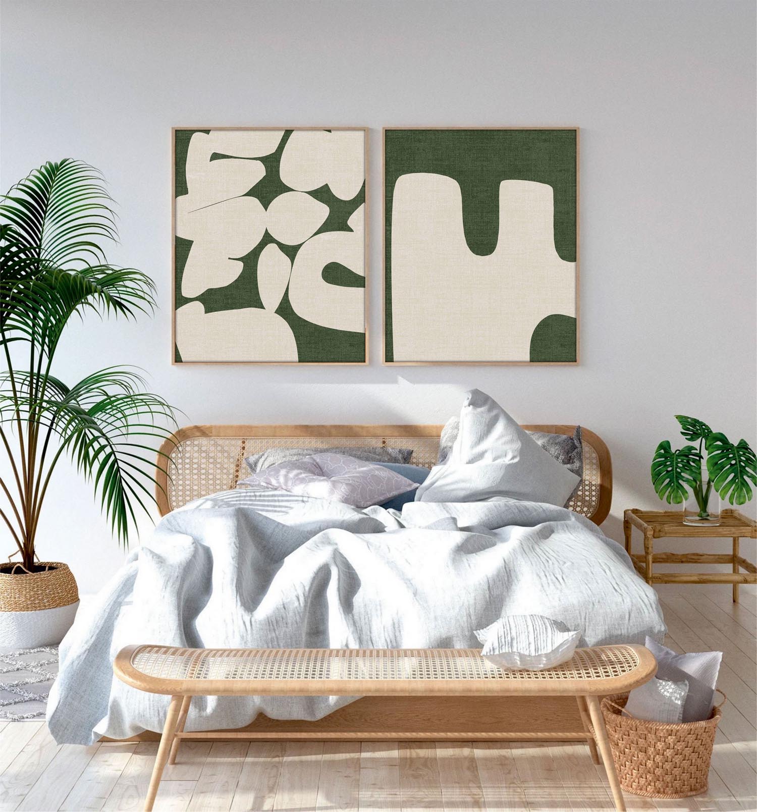 Huhu202 - 50 x 70 in Mehrfarbig präsentiert im Onlineshop von KAQTU Design AG. Bild ist von Wallity