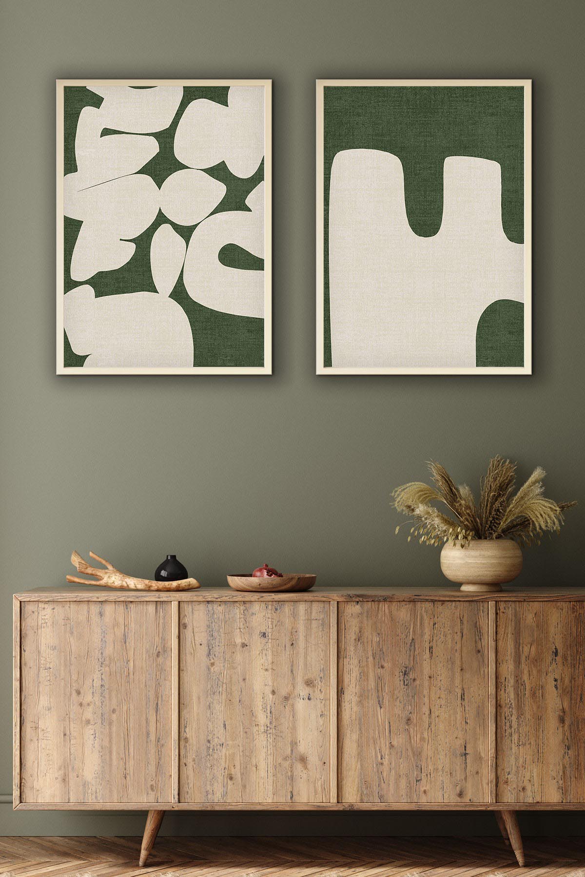 Huhu202 - 50 x 70 in Mehrfarbig präsentiert im Onlineshop von KAQTU Design AG. Bild ist von Wallity