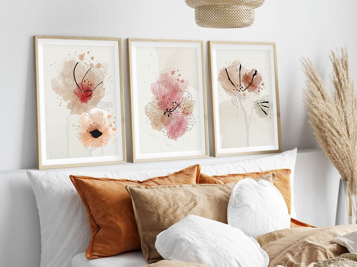 Huhu205 - 50 x 35 in Mehrfarbig präsentiert im Onlineshop von KAQTU Design AG. Bild ist von Wallity