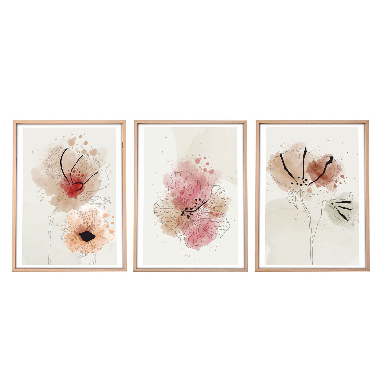 Huhu205 - 50 x 70 in Mehrfarbig präsentiert im Onlineshop von KAQTU Design AG. Bild ist von Wallity