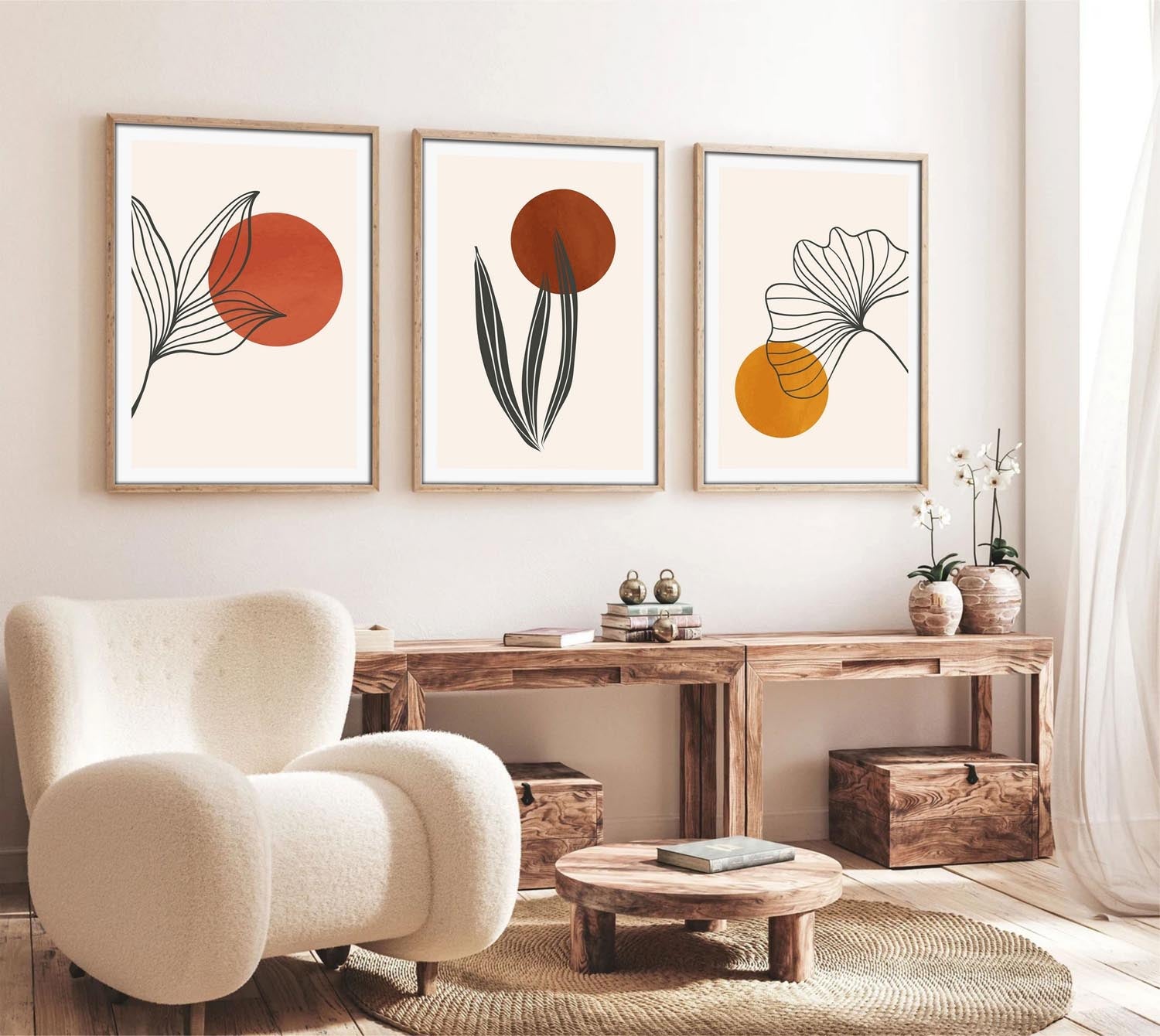 Huhu215 - 50 x 70 in Mehrfarbig präsentiert im Onlineshop von KAQTU Design AG. Bild ist von Wallity