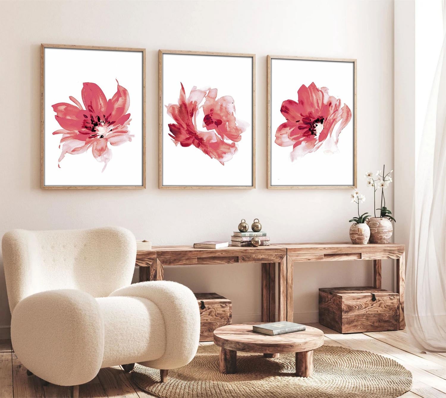 Huhu216 - 50 x 70 in Mehrfarbig präsentiert im Onlineshop von KAQTU Design AG. Bild ist von Wallity
