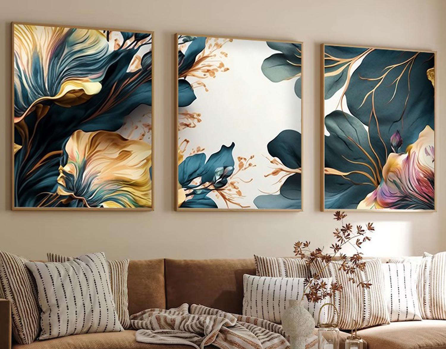 Huhu217 - 50 x 70 in Mehrfarbig präsentiert im Onlineshop von KAQTU Design AG. Bild ist von Wallity