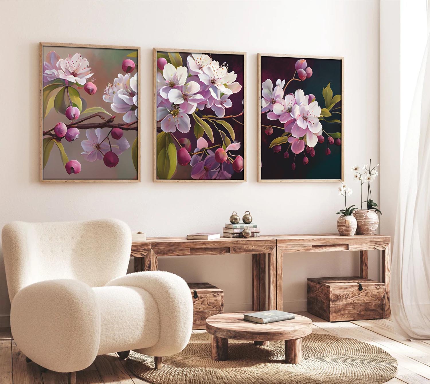 Huhu218 - 50 x 70 in Mehrfarbig präsentiert im Onlineshop von KAQTU Design AG. Bild ist von Wallity