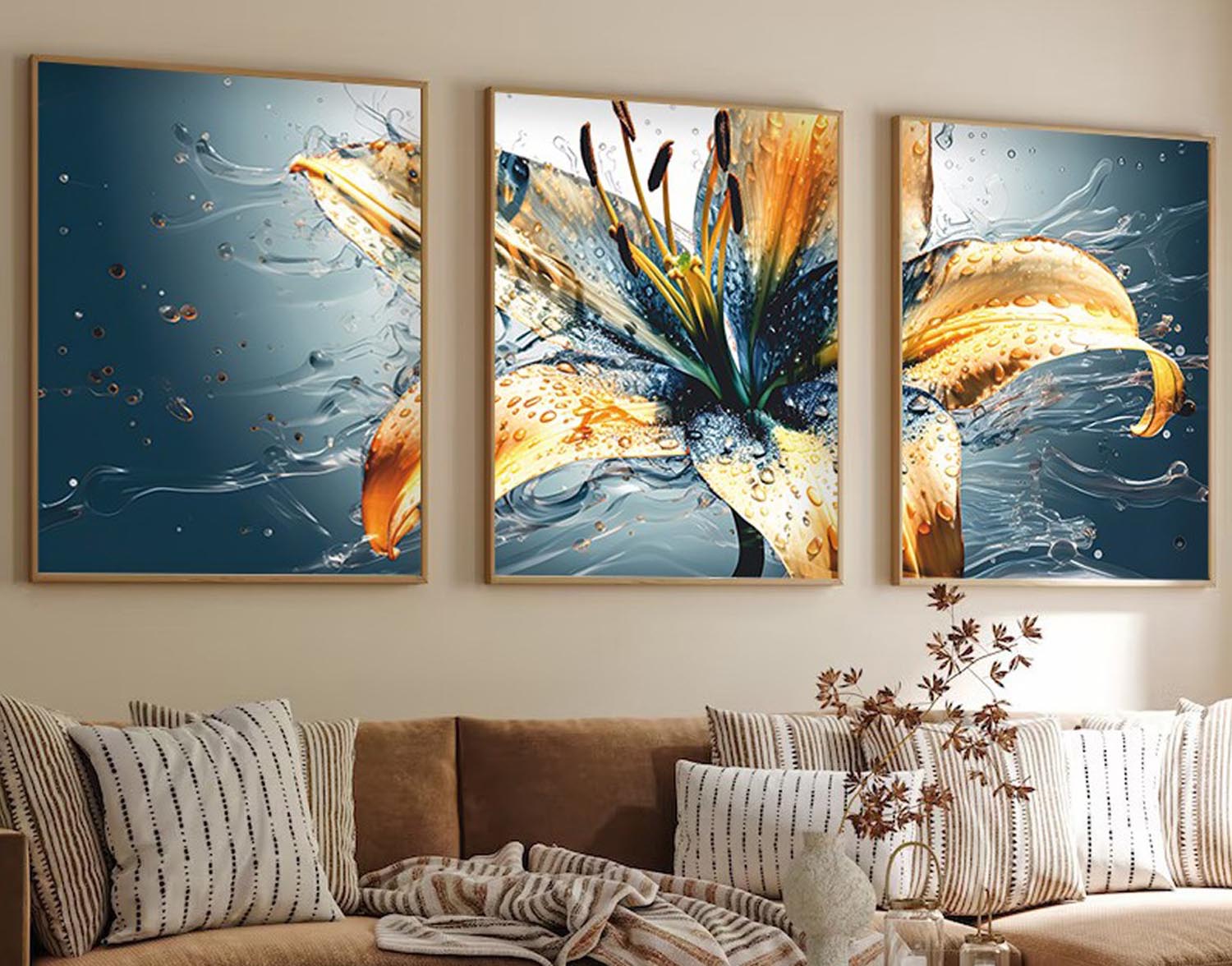Huhu219 - 50 x 70 in Mehrfarbig präsentiert im Onlineshop von KAQTU Design AG. Bild ist von Wallity