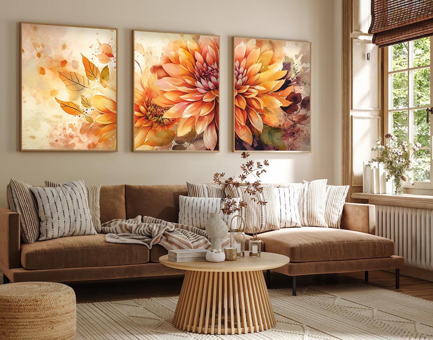 Huhu220 - 50 x 70 in Mehrfarbig präsentiert im Onlineshop von KAQTU Design AG. Bild ist von Wallity