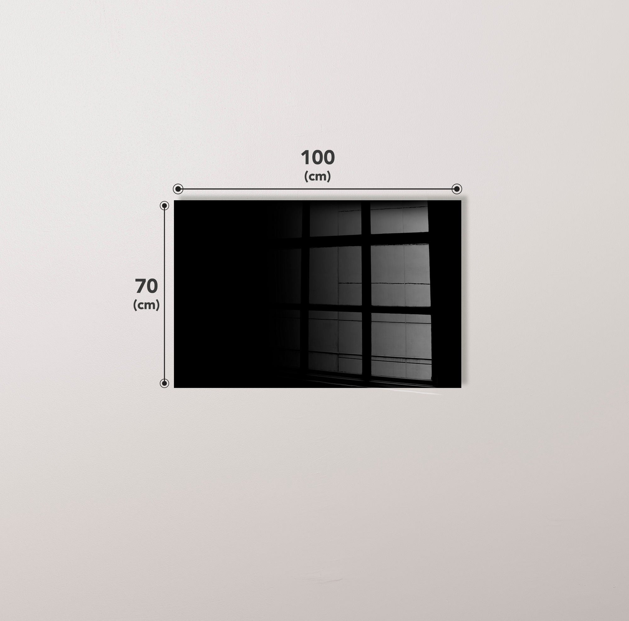 2078 - 70 x 100 in Mehrfarbig präsentiert im Onlineshop von KAQTU Design AG. Bild ist von Wallity