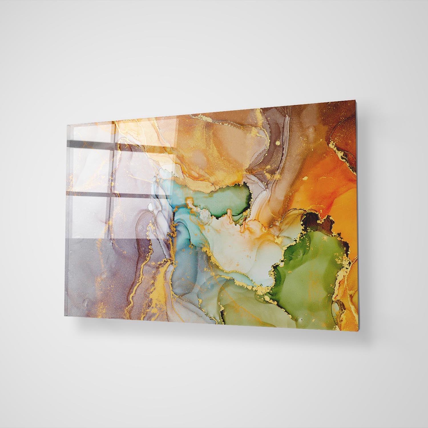2078 - 70 x 100 in Mehrfarbig präsentiert im Onlineshop von KAQTU Design AG. Bild ist von Wallity