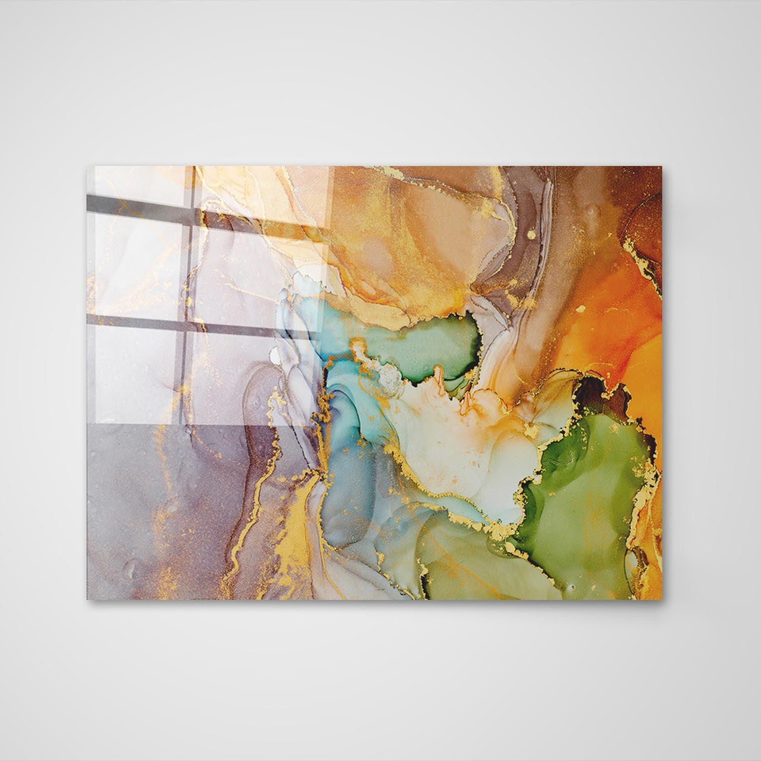 2078 - 70 x 100 in Mehrfarbig präsentiert im Onlineshop von KAQTU Design AG. Bild ist von Wallity