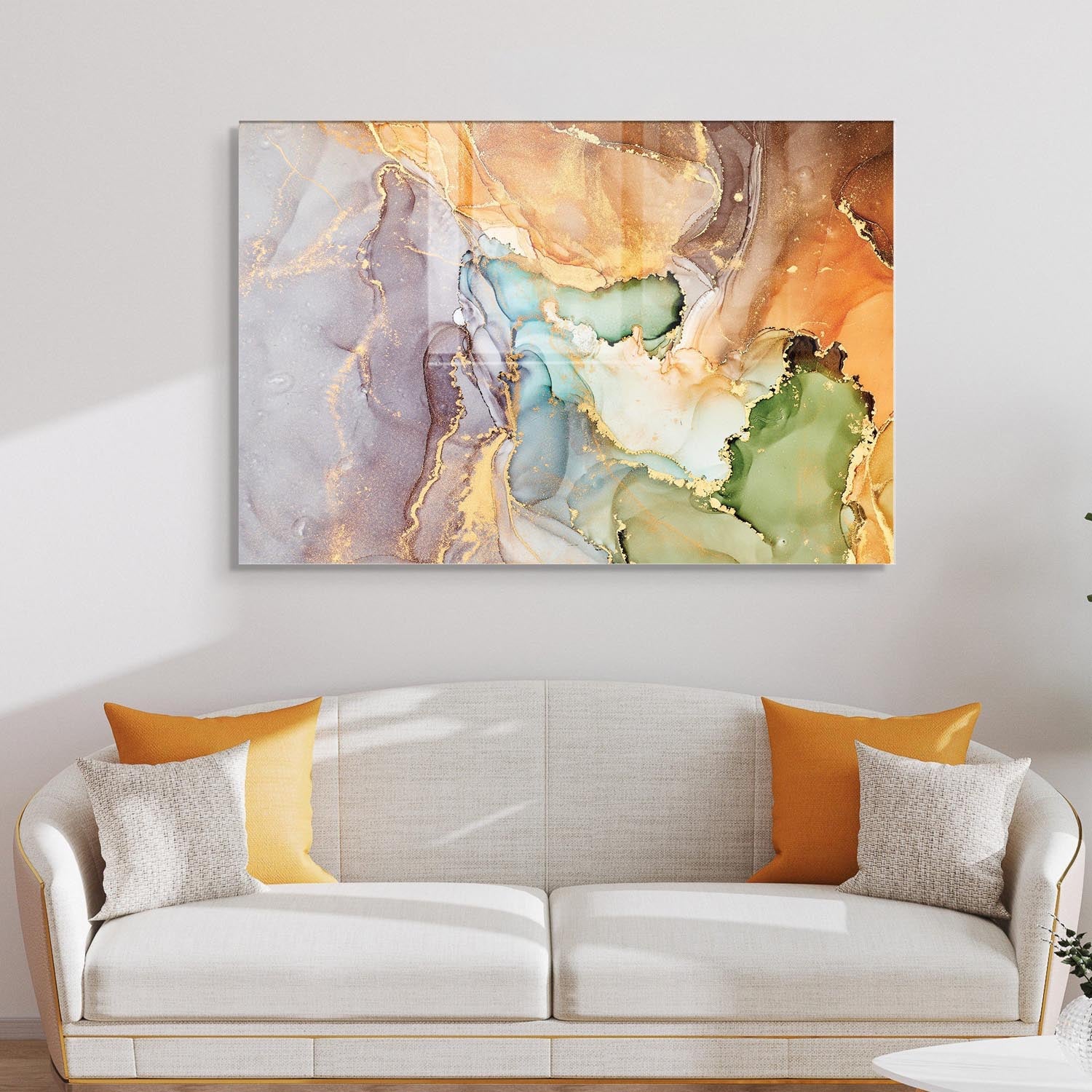 2078 - 70 x 100 in Mehrfarbig präsentiert im Onlineshop von KAQTU Design AG. Bild ist von Wallity