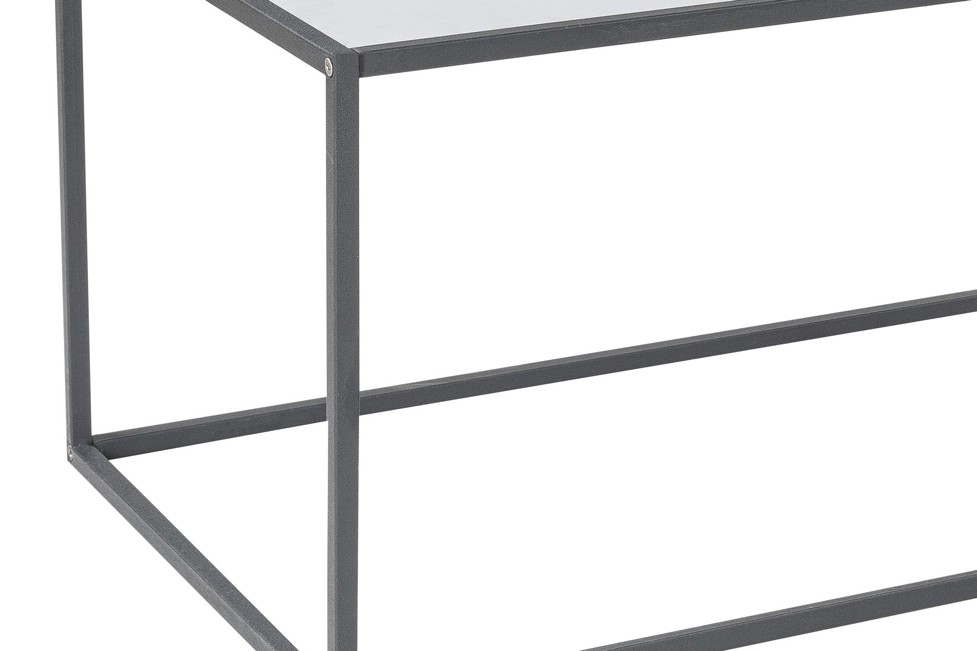 Lizbon - Smoked Glass in Schwarz präsentiert im Onlineshop von KAQTU Design AG. Beistelltisch ist von Hanah Home