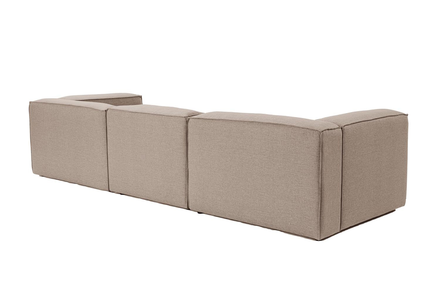 Fora - Brown in Braun präsentiert im Onlineshop von KAQTU Design AG. Ecksofa ist von Atelier Del Sofa