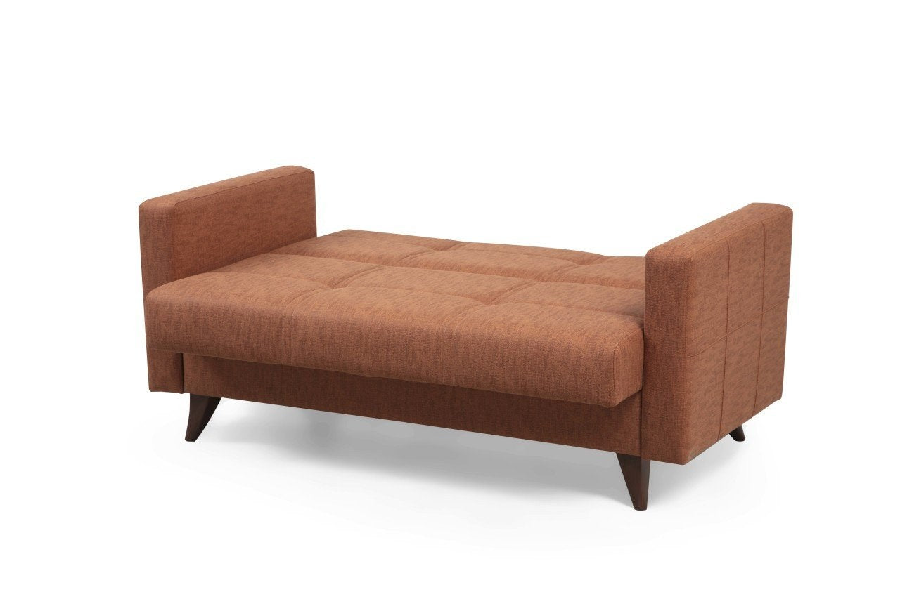 Polya - Tile Red in Fliese Rot präsentiert im Onlineshop von KAQTU Design AG. Bettsofa ist von Atelier Del Sofa