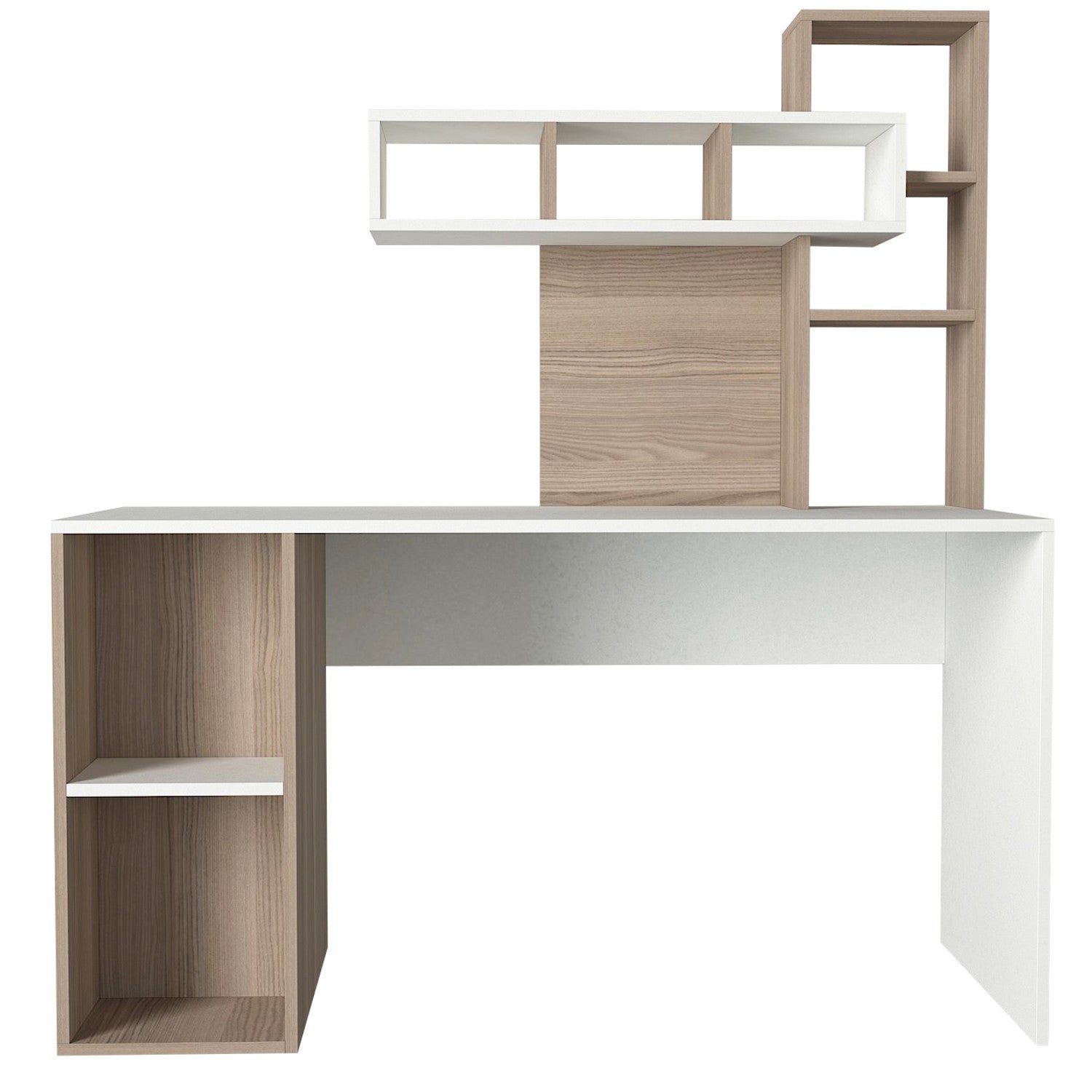 Coral - White, Cordoba in Weiss
 Cordoba präsentiert im Onlineshop von KAQTU Design AG. Schreibtisch ist von Hanah Home