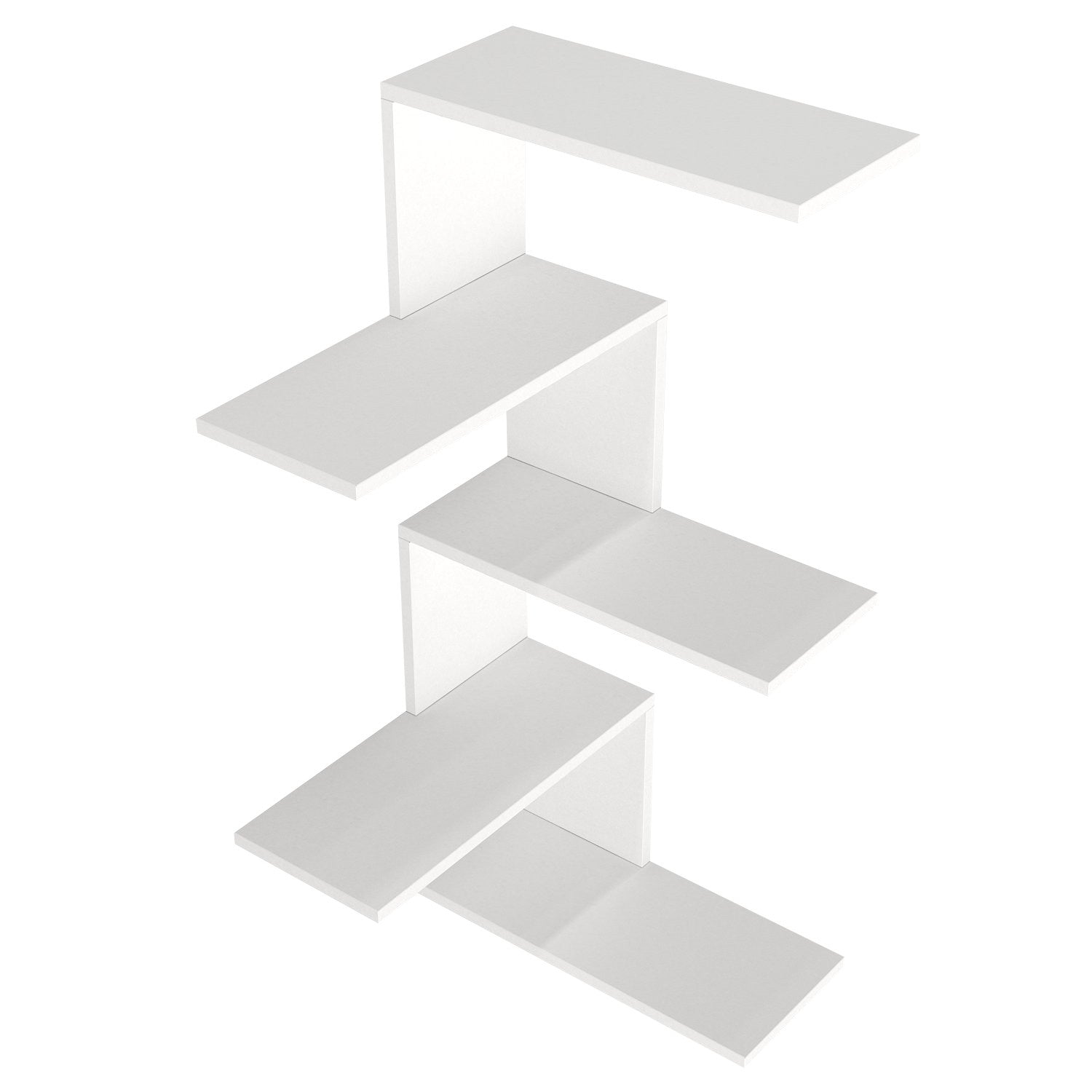 Caniko - White in Weiss präsentiert im Onlineshop von KAQTU Design AG. Wandregal ist von Hanah Home