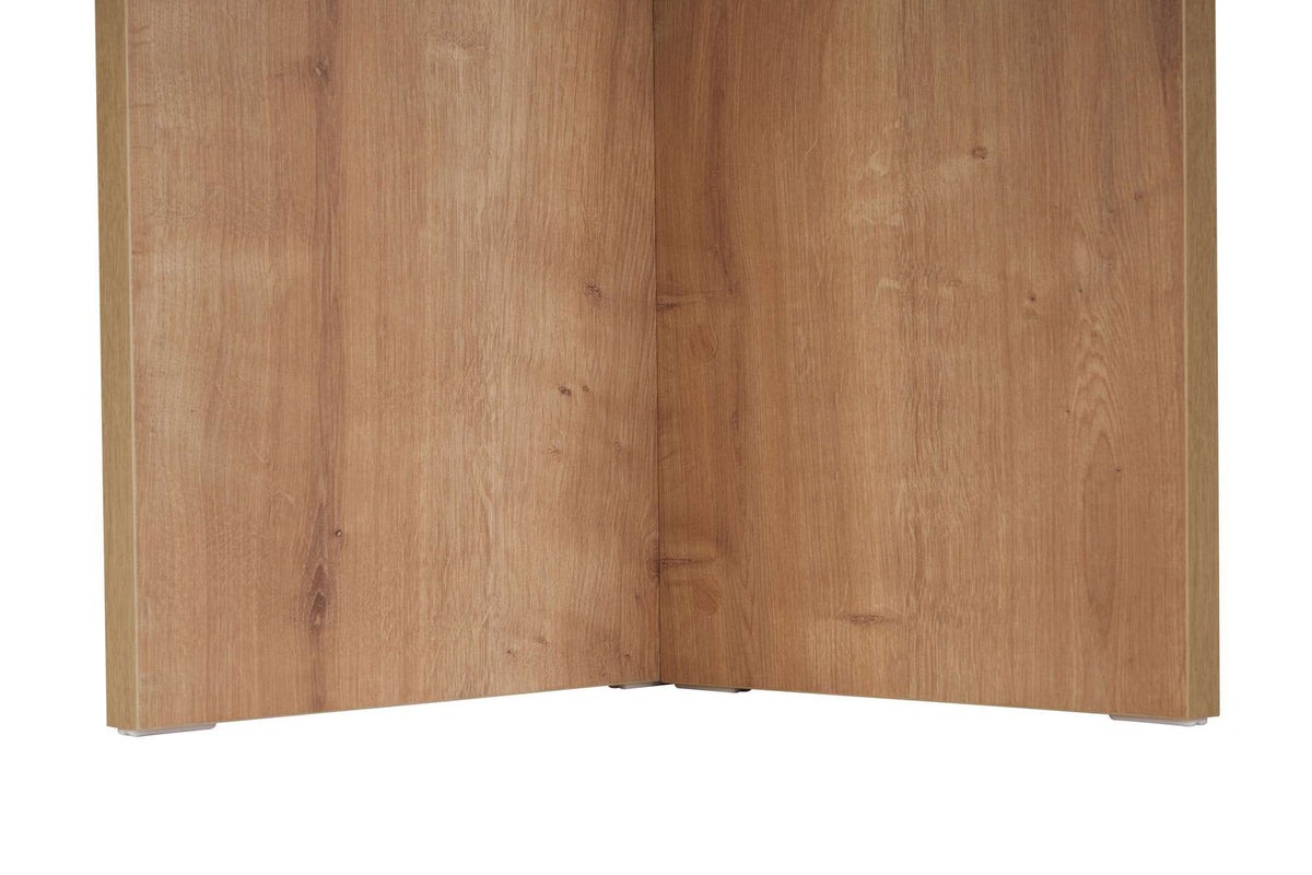 Esstisch Sabella in Saphir-Eiche, melaminbeschichtete Spanplatte, rechteckige Tischplatte, Masse 200 x 90 x 75 cm, Hersteller Nordure.