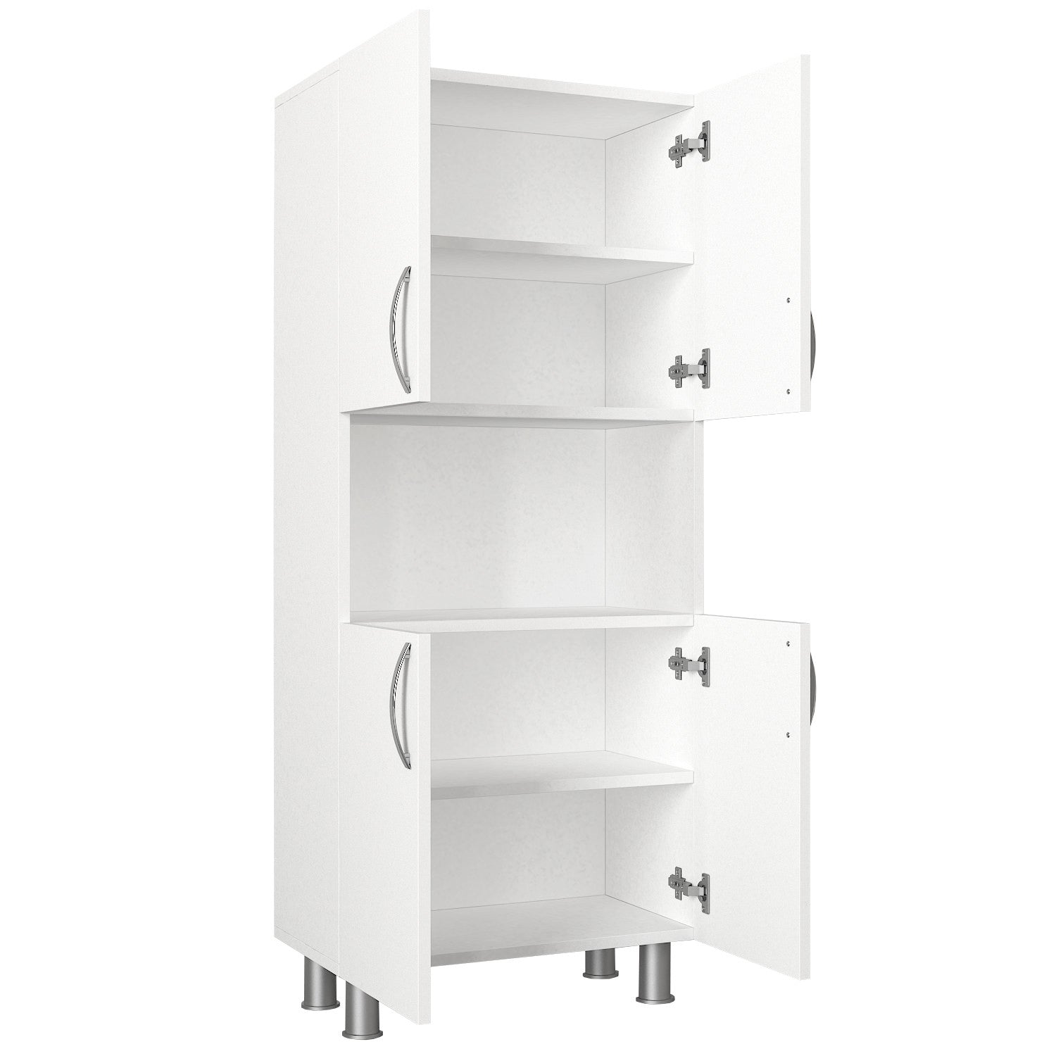 William - White in Weiss präsentiert im Onlineshop von KAQTU Design AG. Kommode ist von Hanah Home