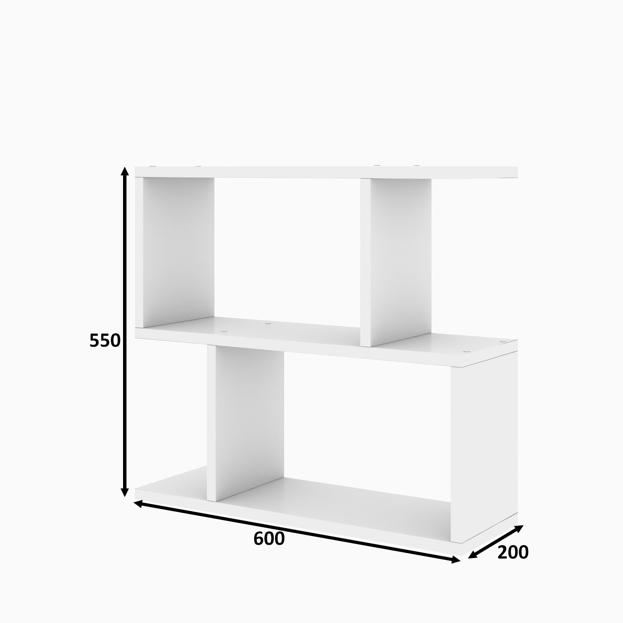 Lale - White in Weiss präsentiert im Onlineshop von KAQTU Design AG. Beistelltisch ist von Hanah Home