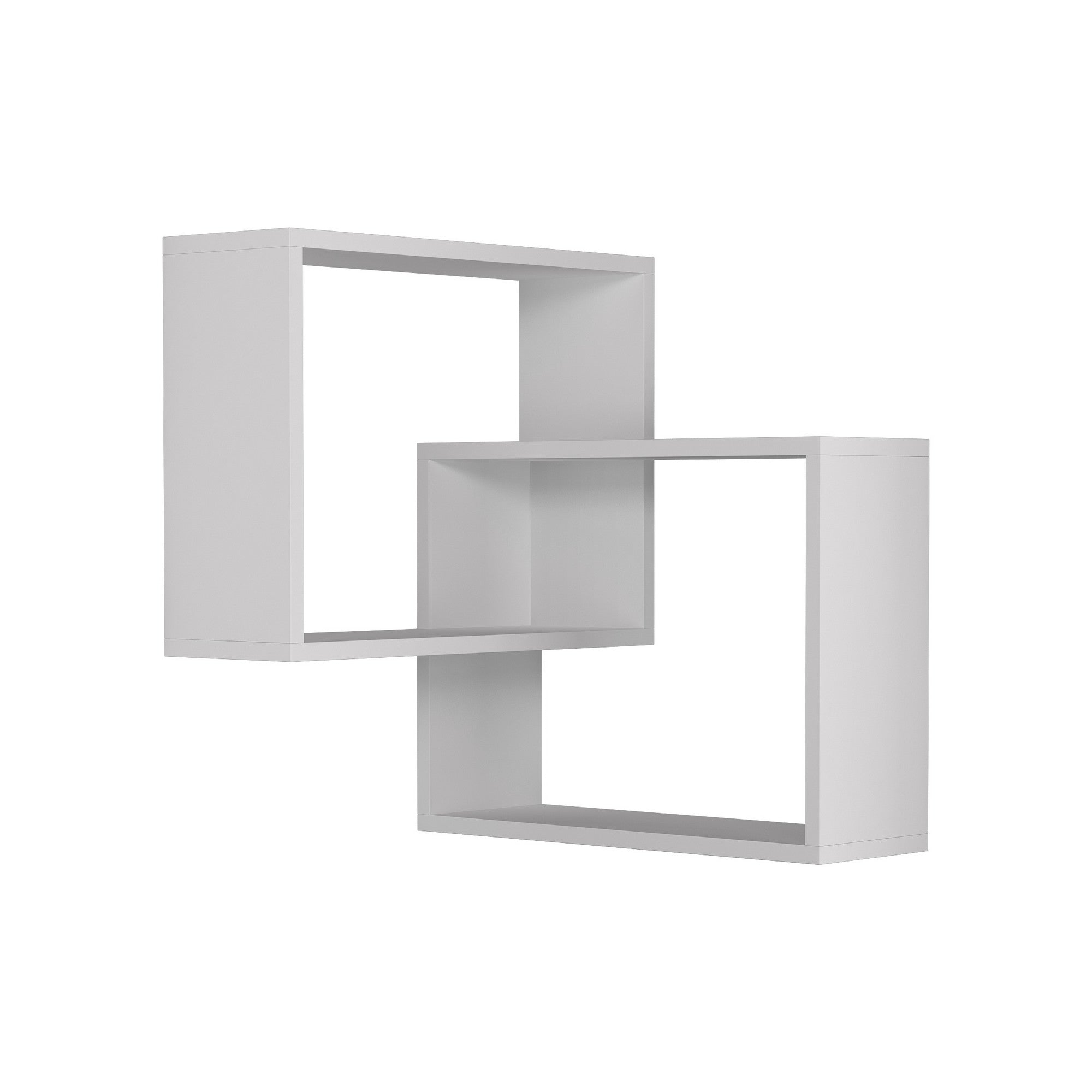 Ring - White in Weiss präsentiert im Onlineshop von KAQTU Design AG. Wandregal ist von Hanah Home
