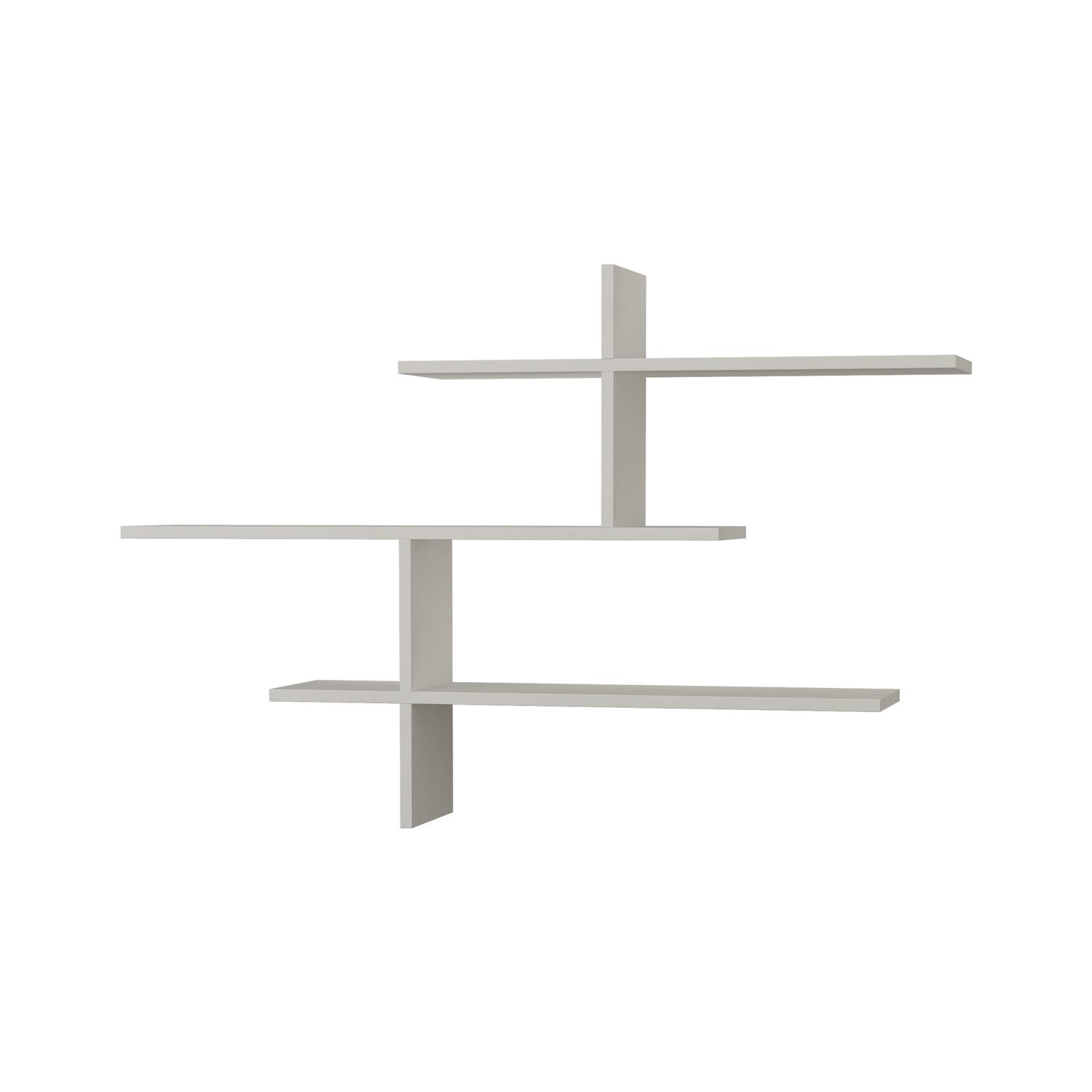 Leo - White in Weiss präsentiert im Onlineshop von KAQTU Design AG. Wandregal ist von Hanah Home