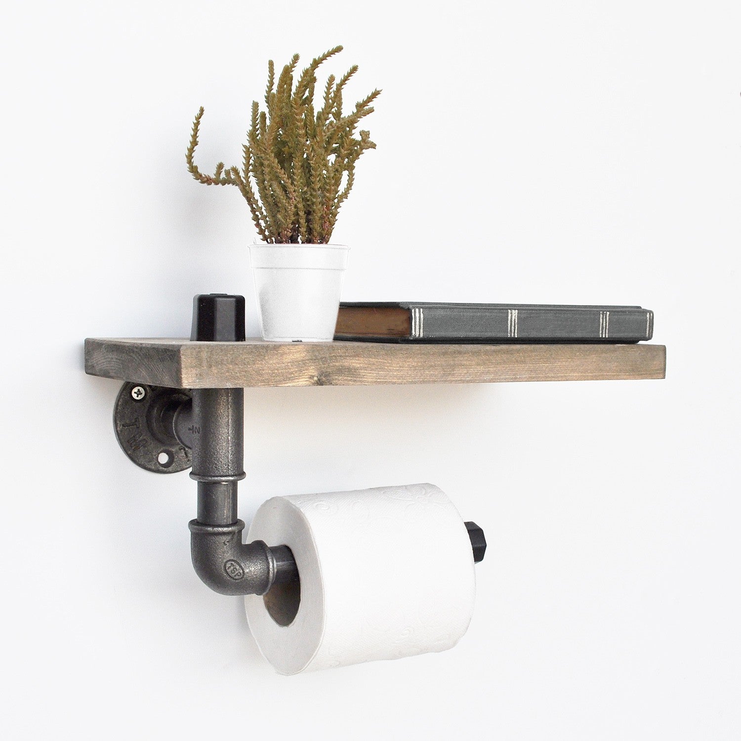 Boruraf021 in Schwarznuss präsentiert im Onlineshop von KAQTU Design AG. Toilettenartikel ist von Hanah Home