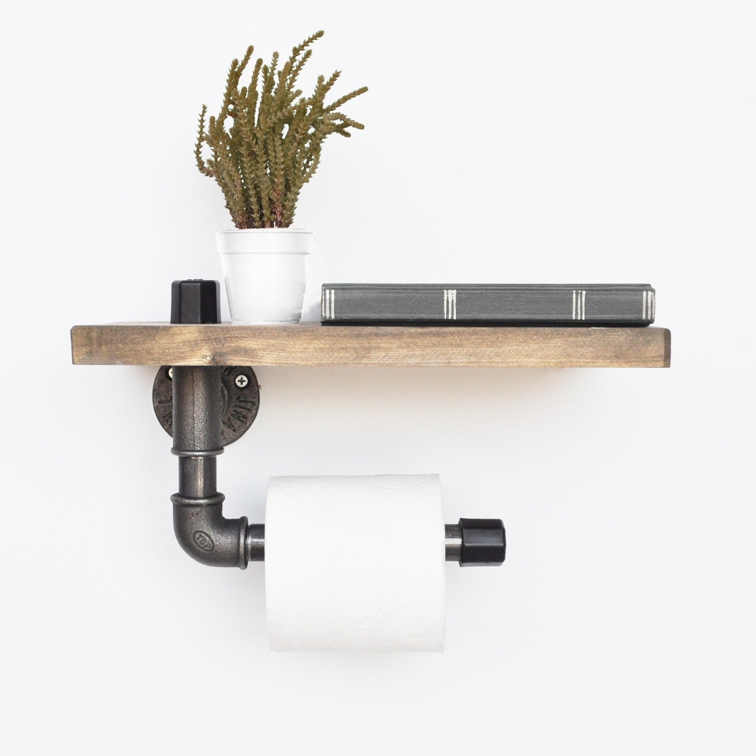 Boruraf021 in Schwarznuss präsentiert im Onlineshop von KAQTU Design AG. Toilettenartikel ist von Hanah Home