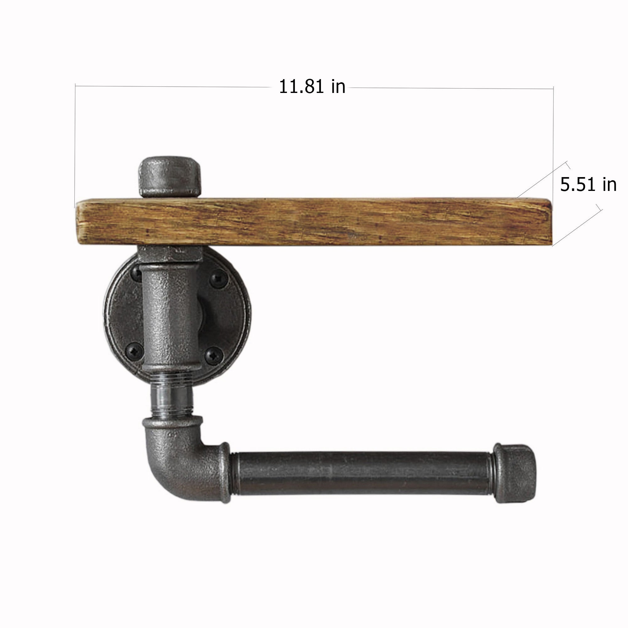 Boruraf021 in Schwarznuss präsentiert im Onlineshop von KAQTU Design AG. Toilettenartikel ist von Hanah Home