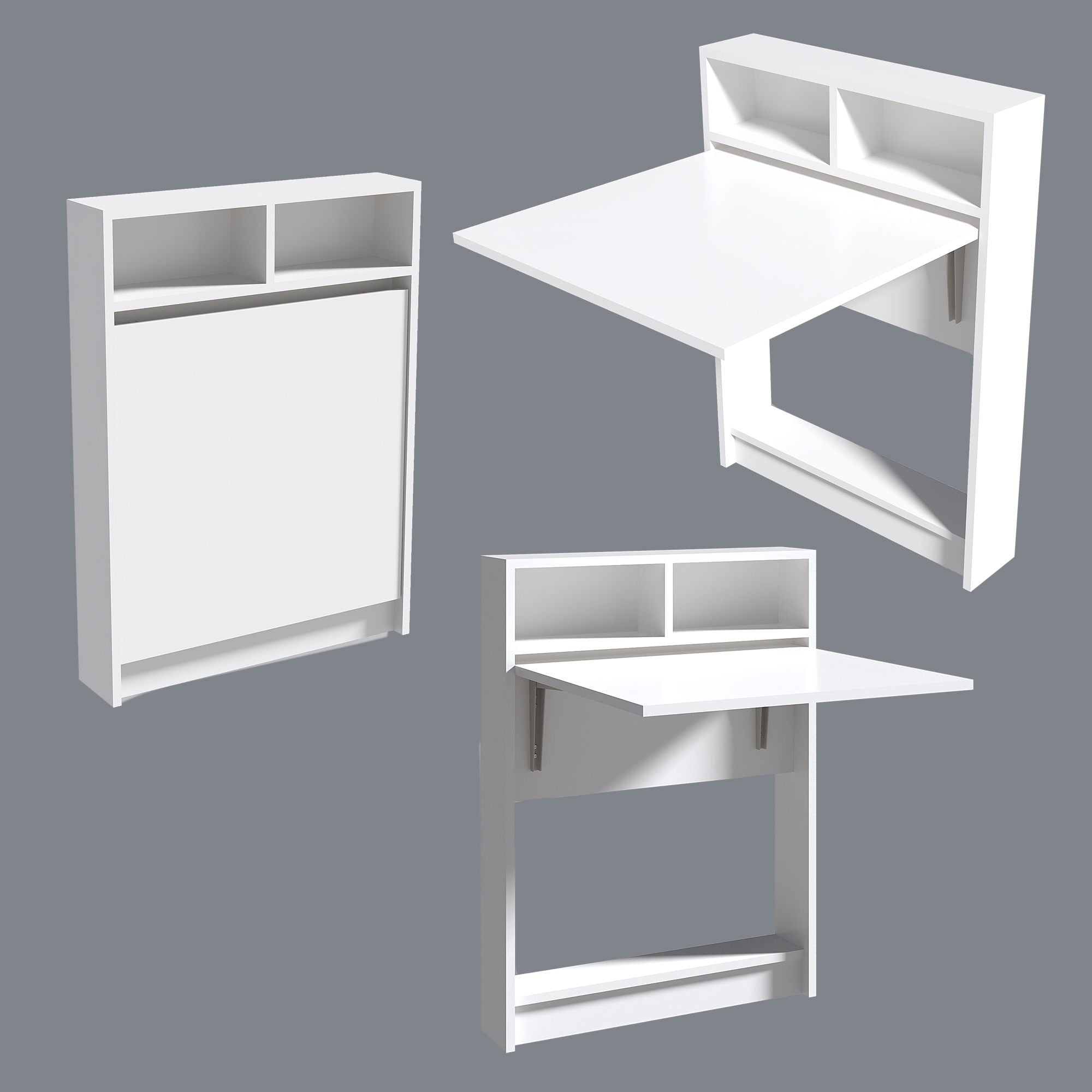 Bracked - White in Weiss präsentiert im Onlineshop von KAQTU Design AG. Esstisch ist von Hanah Home