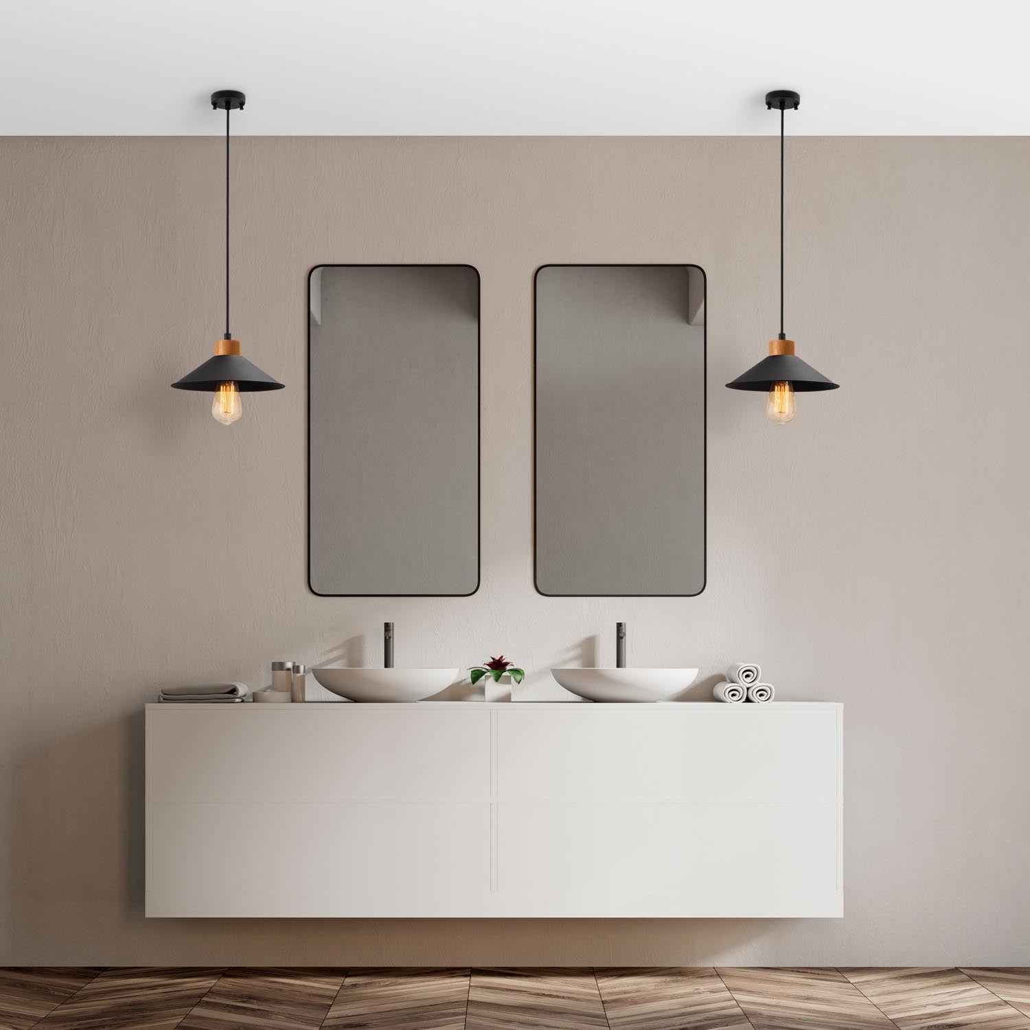 GMN-00007 in Schwarz präsentiert im Onlineshop von KAQTU Design AG. Pendelleuchte ist von Opviq