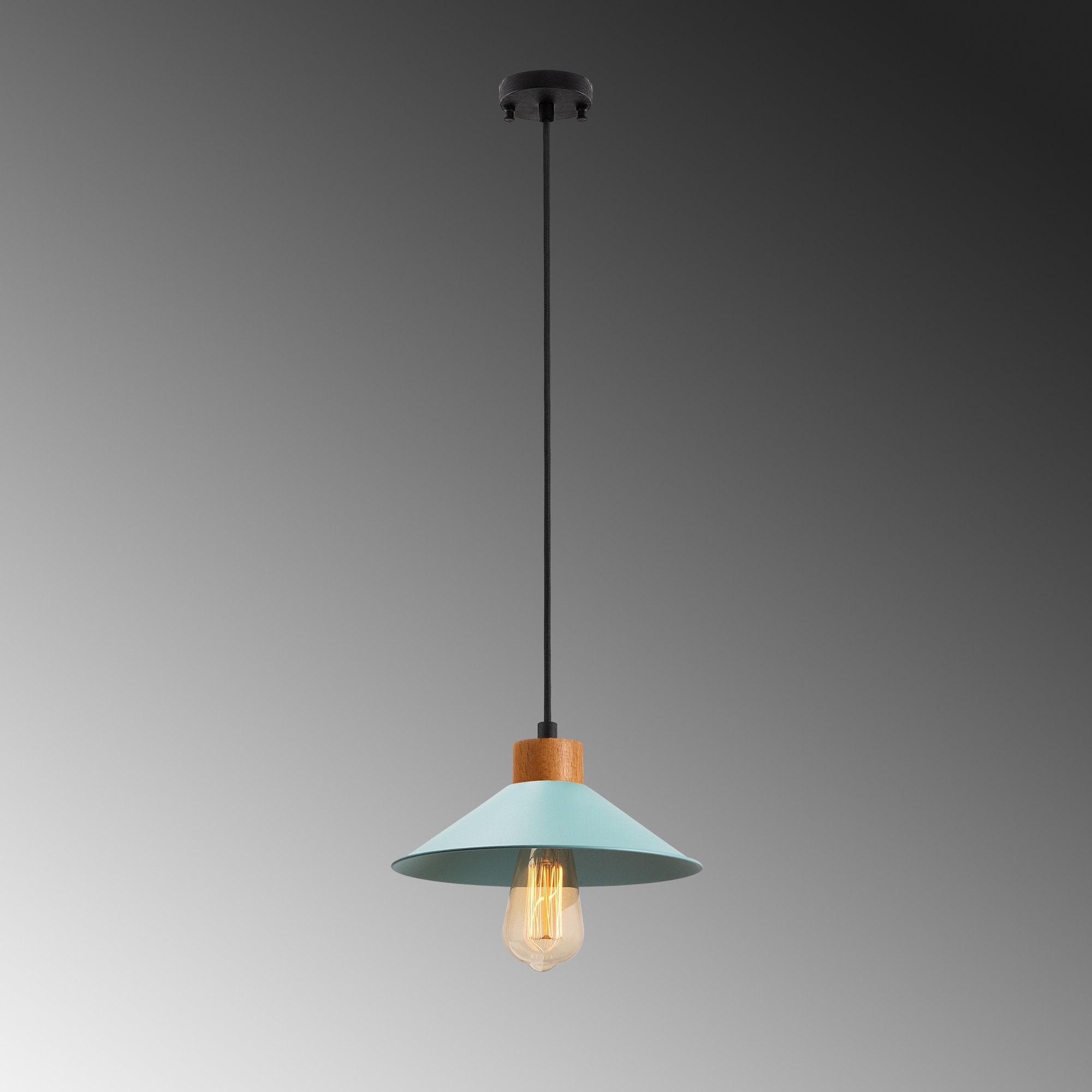 GMN-00005 in Blau präsentiert im Onlineshop von KAQTU Design AG. Pendelleuchte ist von Opviq