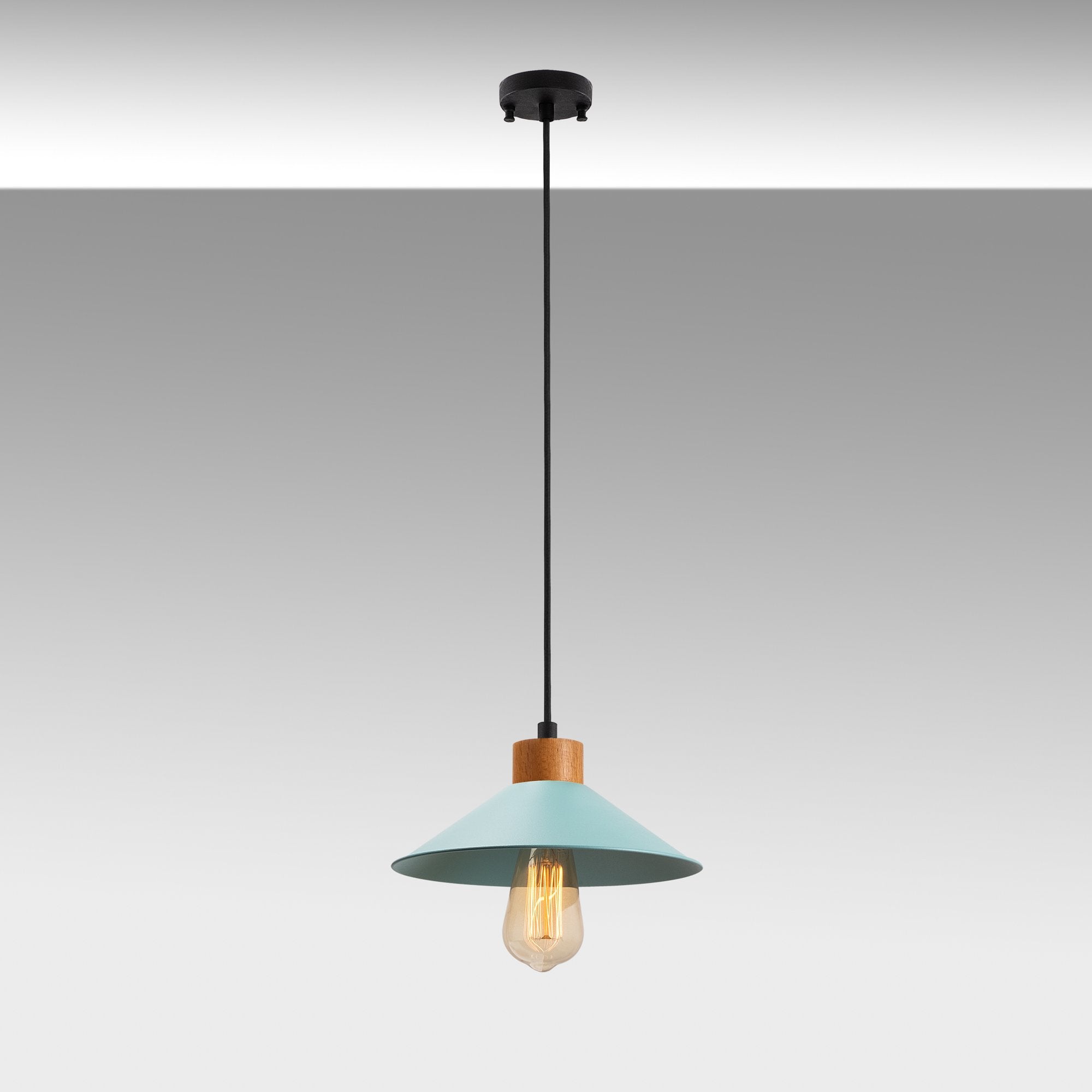 GMN-00005 in Blau präsentiert im Onlineshop von KAQTU Design AG. Pendelleuchte ist von Opviq